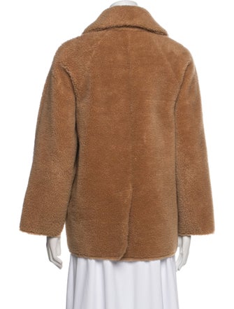 Jeana Sohn Wool Faux Fur Jacket
