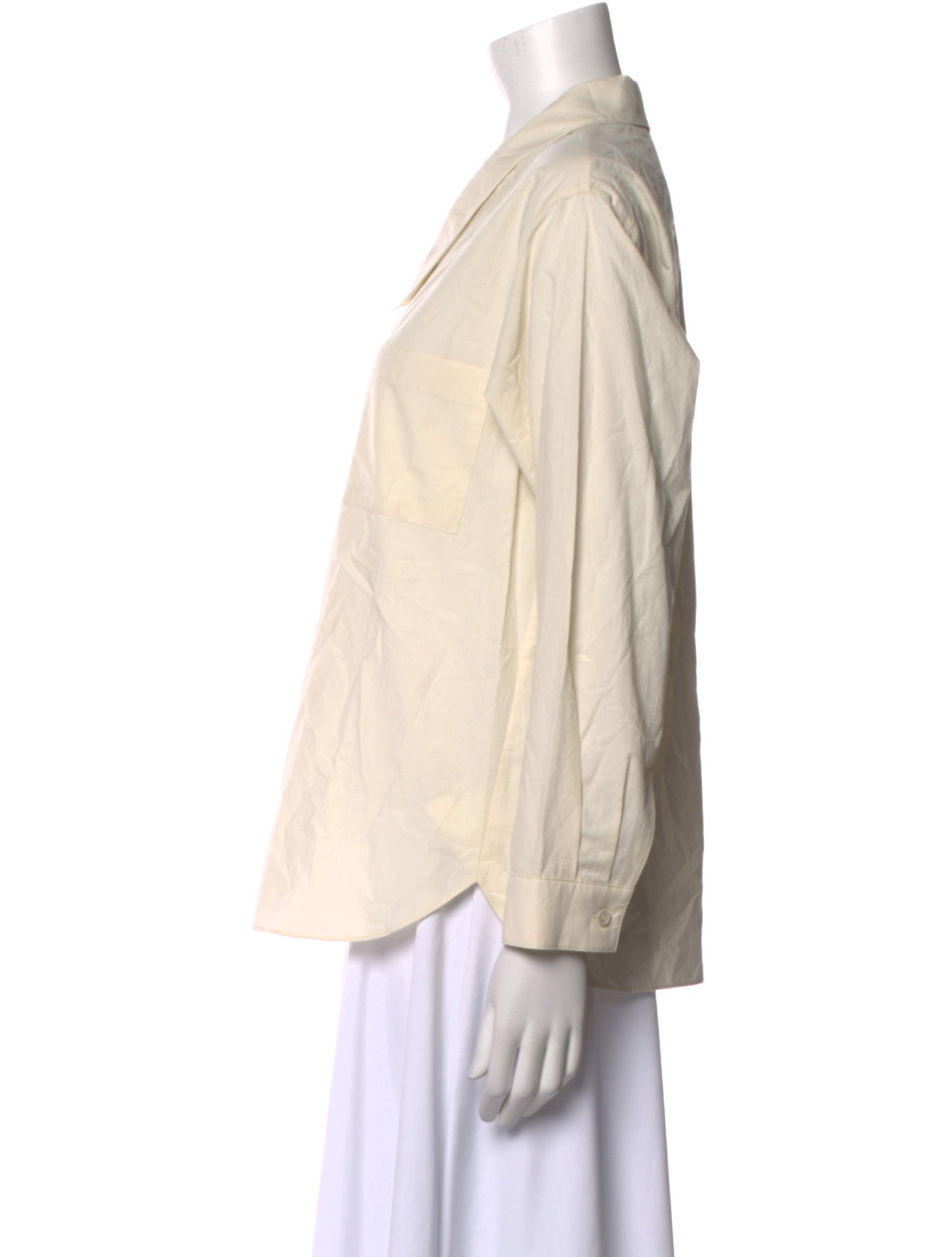 Jeana Sohn Long Sleeve Button-Up Top