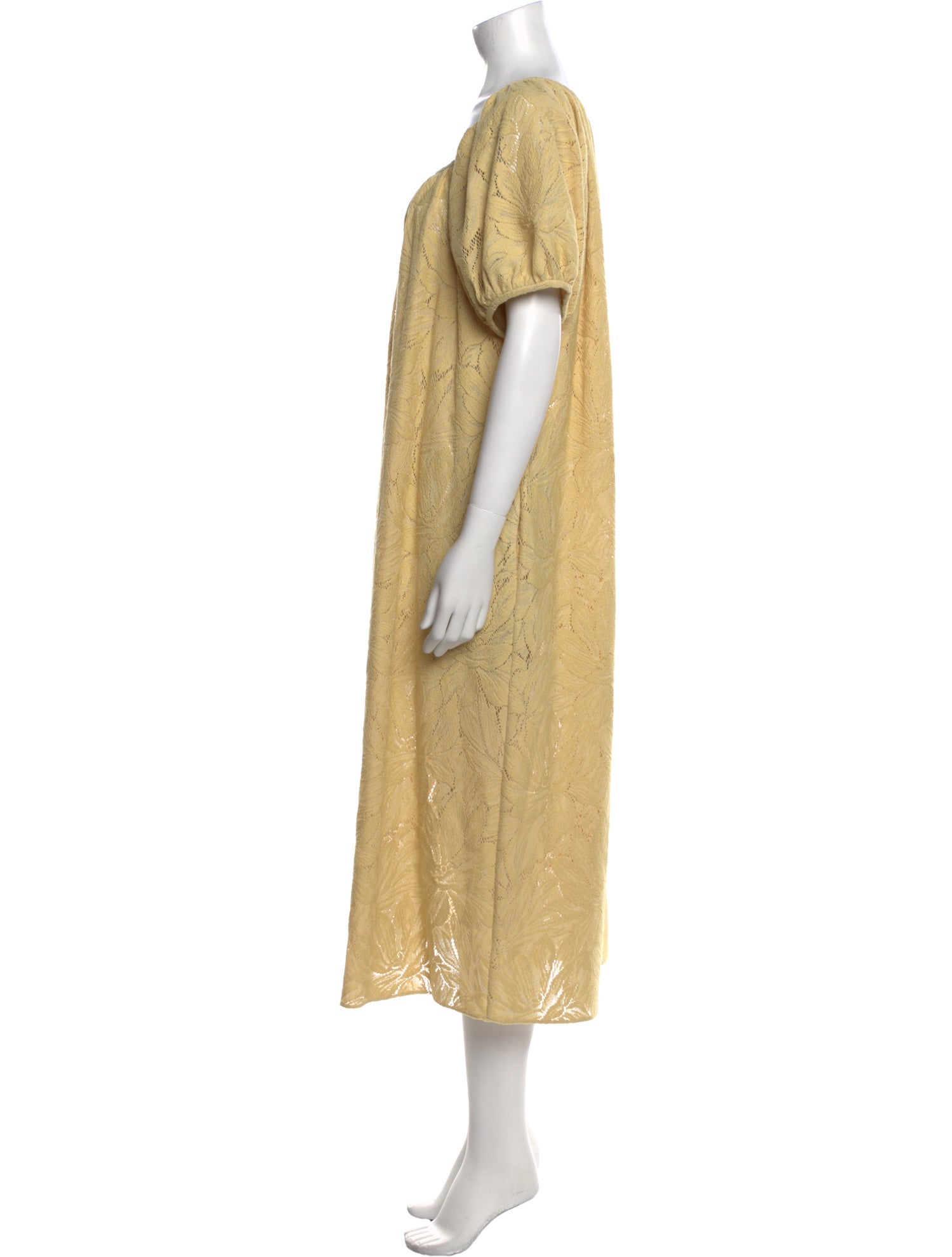 Jeana Sohn Square Neckline Long Dress