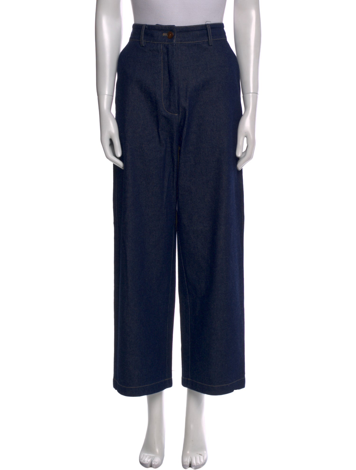 Jeana Sohn High-Rise Wide Leg Jeans