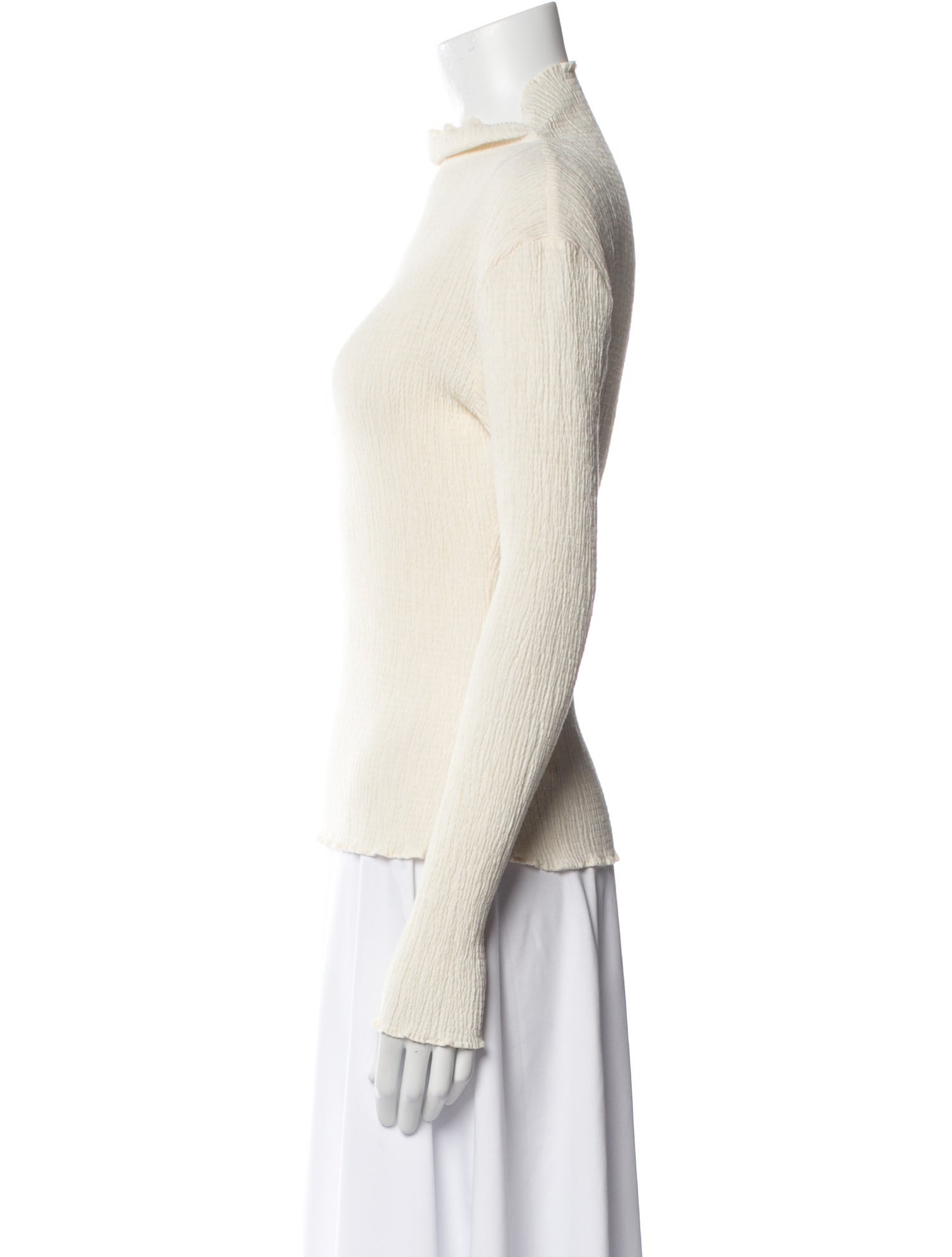 Jeana Sohn Turtleneck Long Sleeve Top