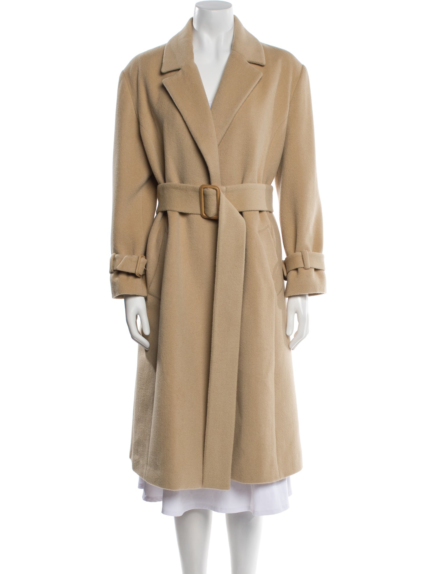 Javier Simorra Angora Trench Coat