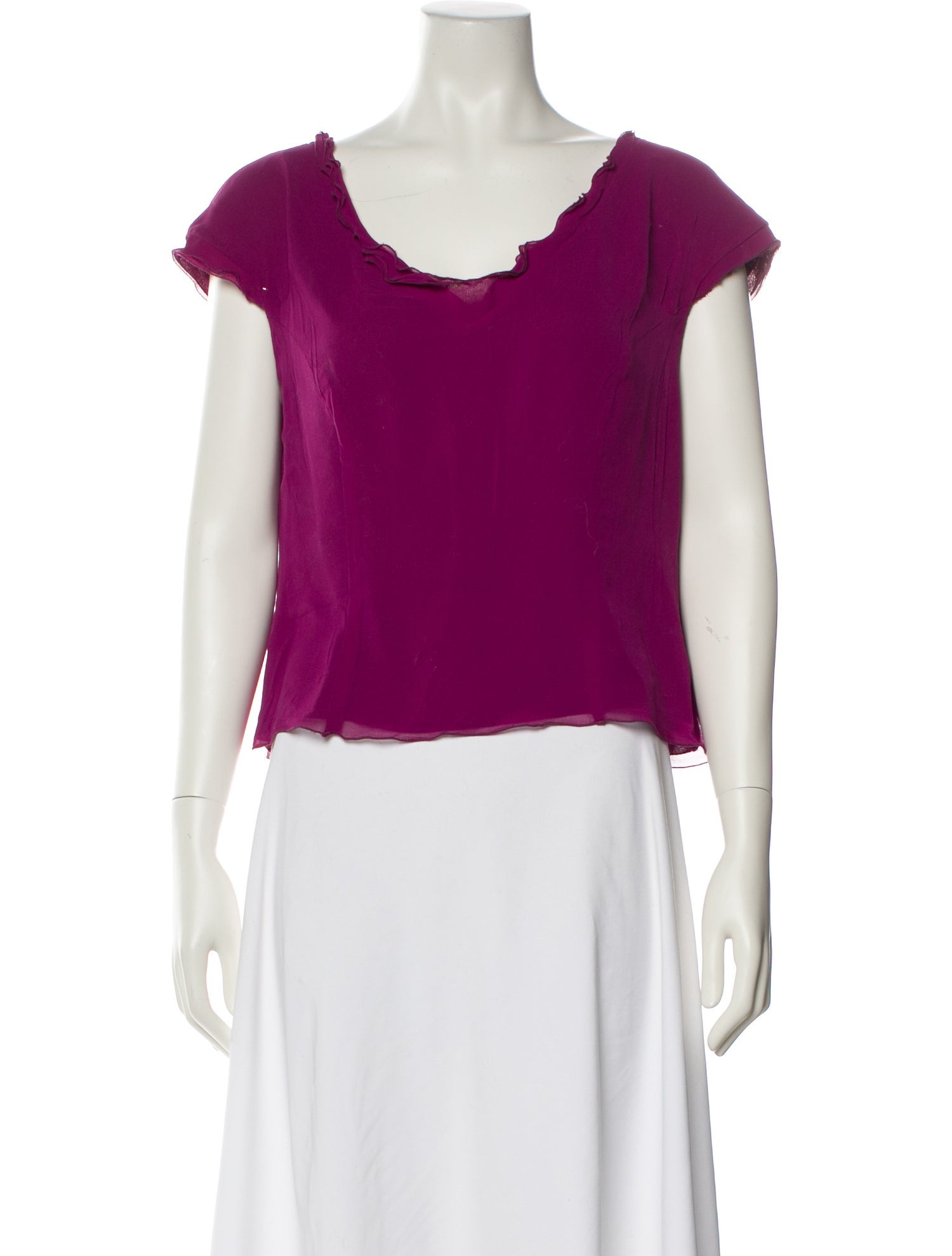 Javier Simorra Scoop Neck Short Sleeve T-Shirt