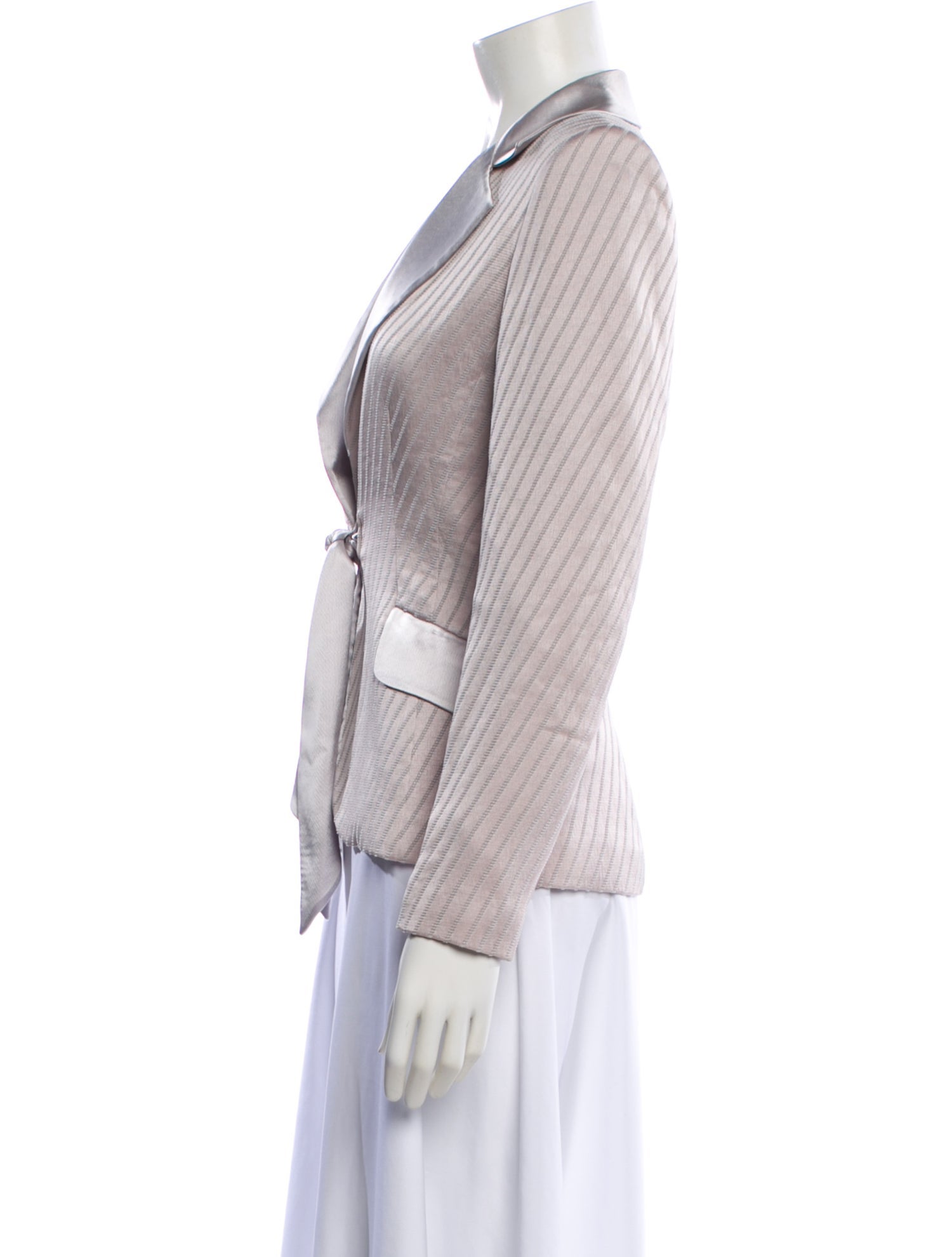 Javier Simorra Striped Blazer