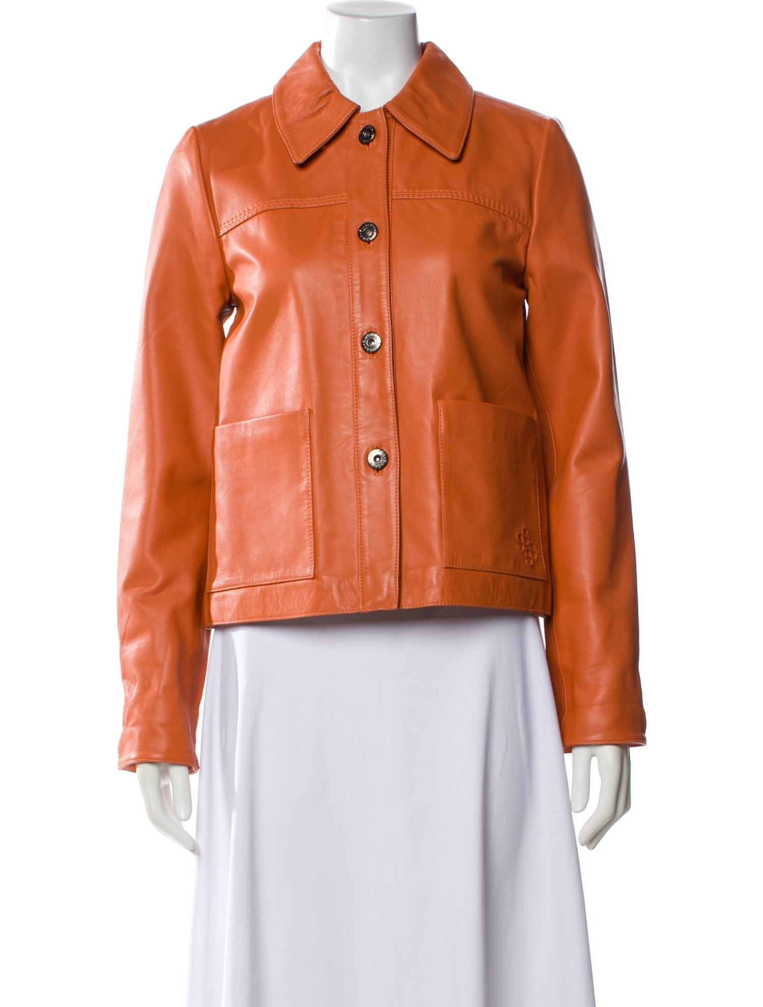 Javier Simorra Lamb Leather Jacket w/ Tags