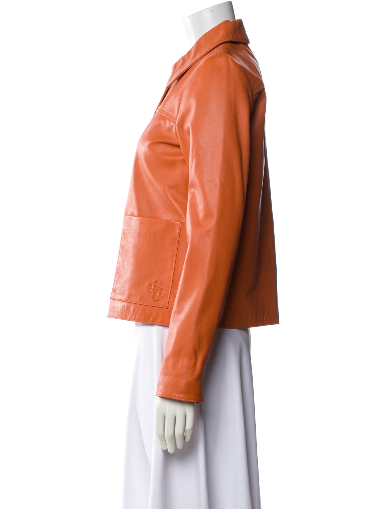 Javier Simorra Lamb Leather Jacket w/ Tags