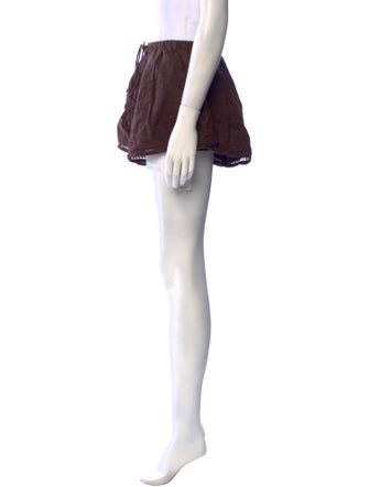 Joslin Linen Mini Shorts