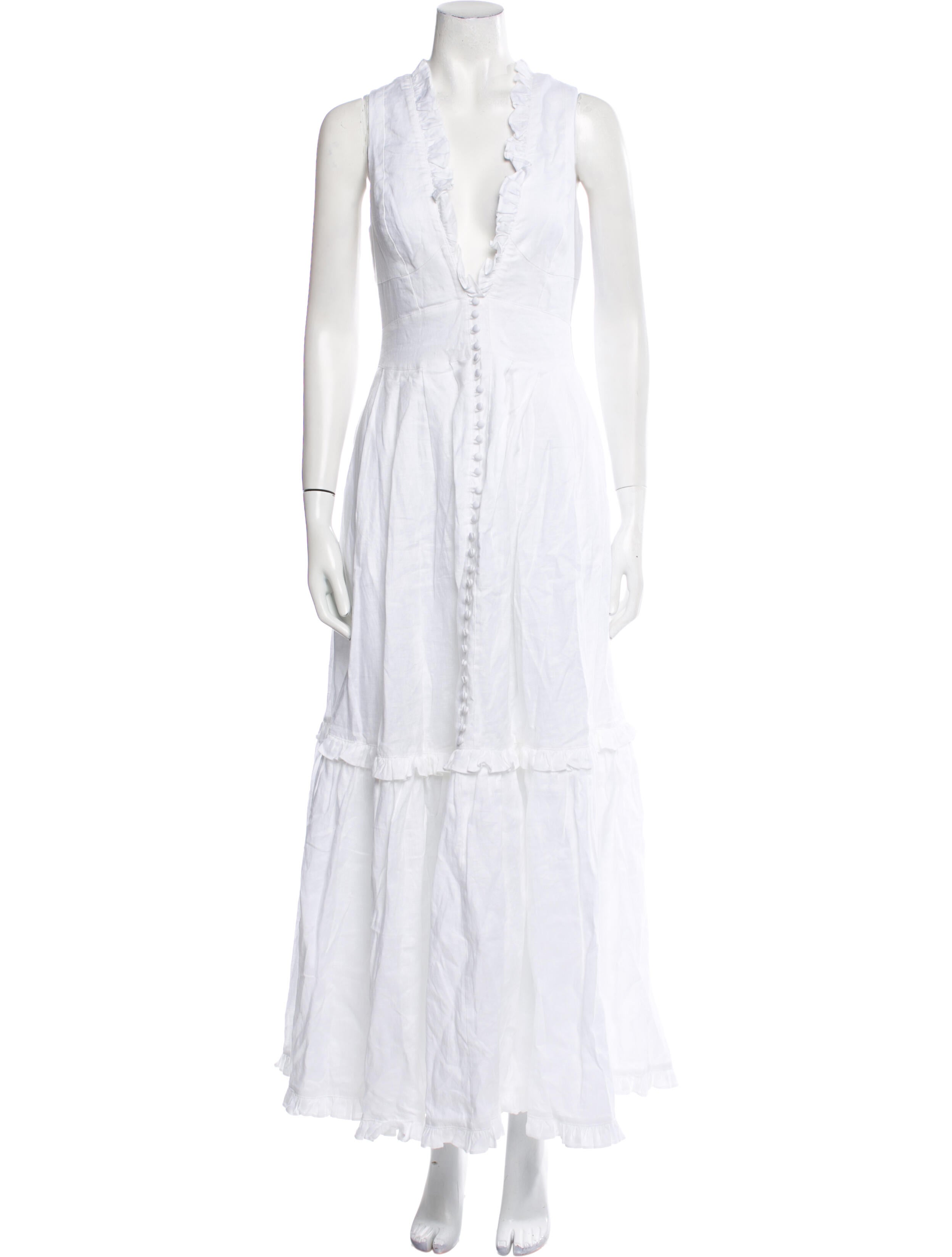 Joslin Linen Long Dress w/ Tags