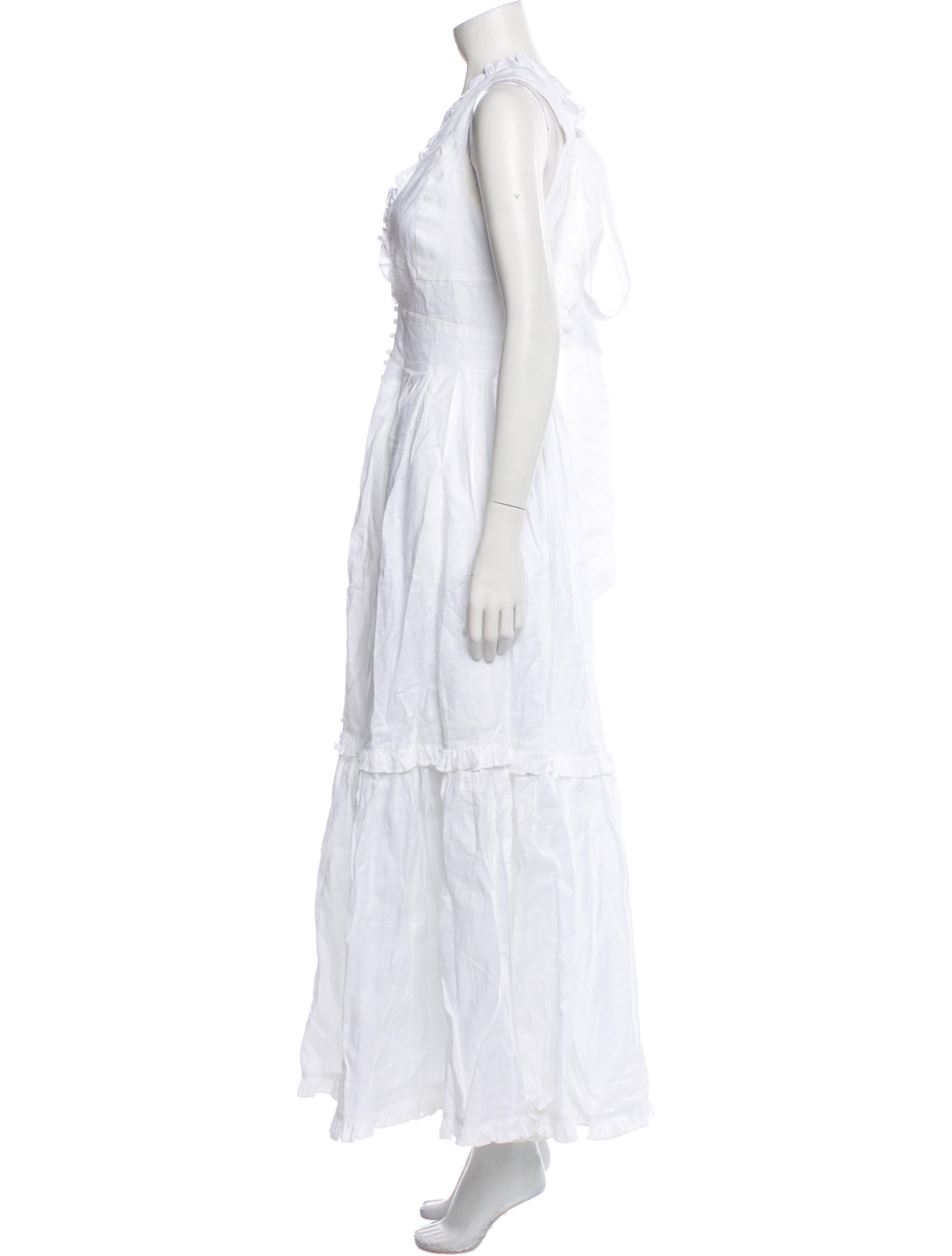 Joslin Linen Long Dress w/ Tags