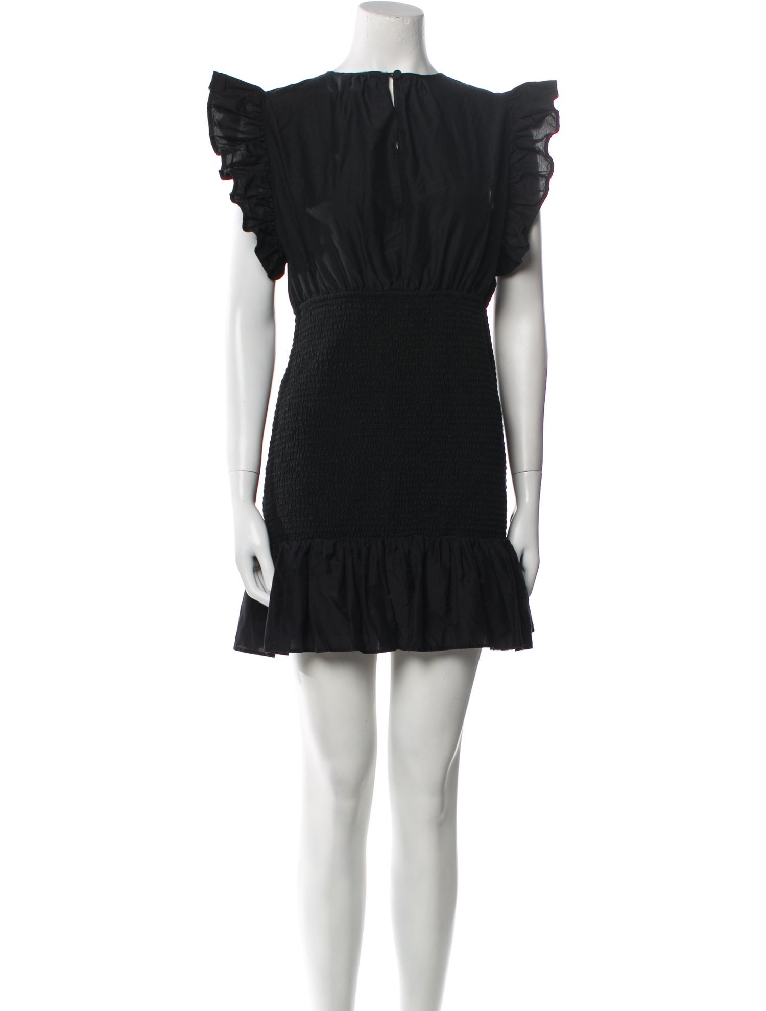 Joslin Bateau Neckline Mini Dress