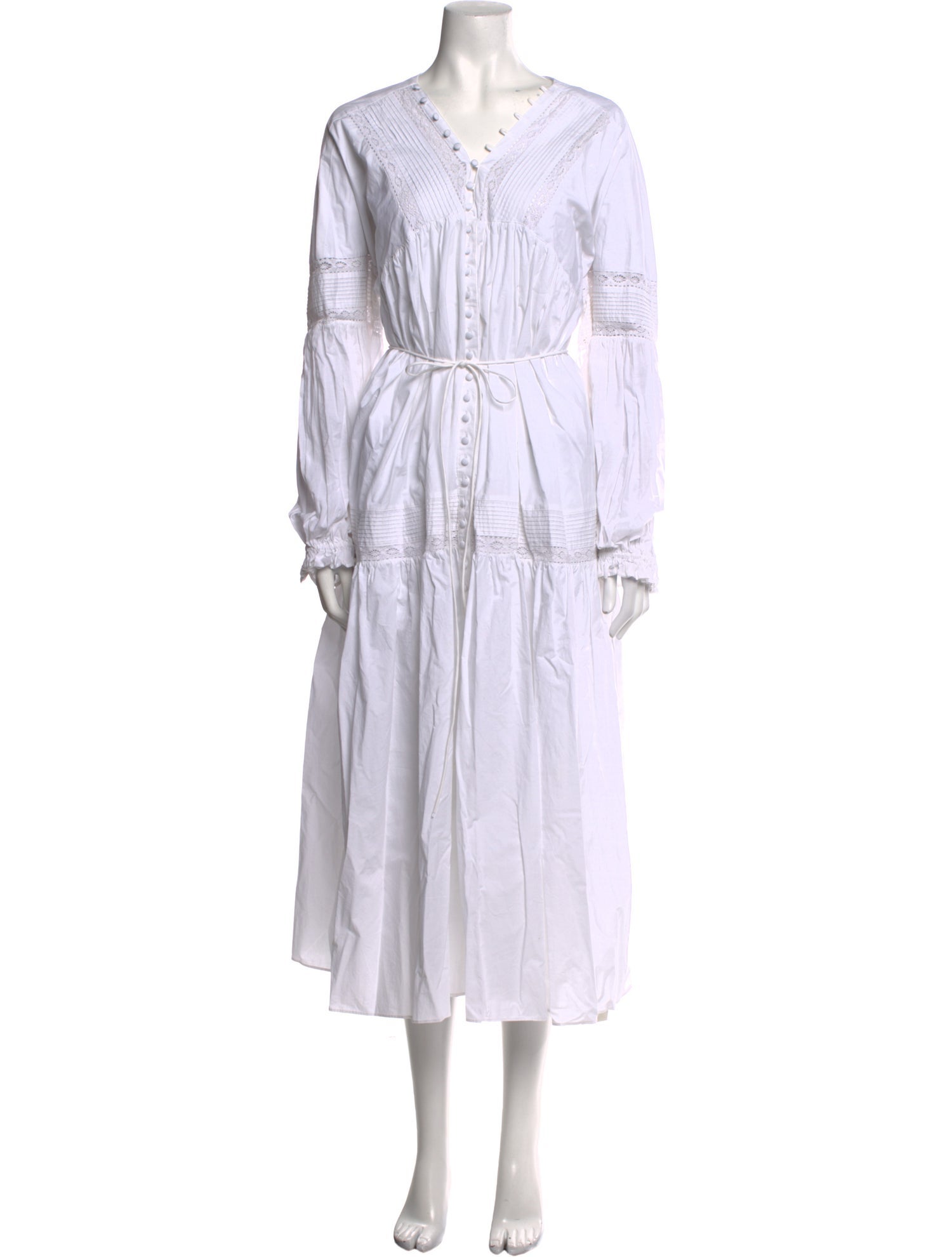 Joslin V-Neck Long Dress