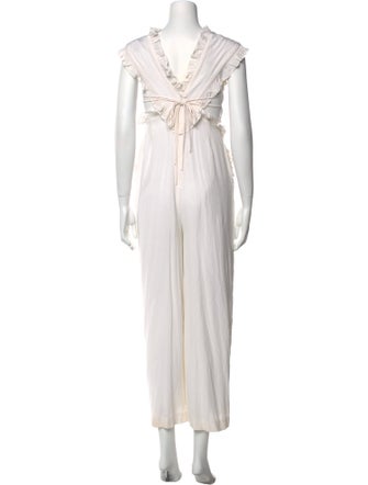 Joslin Linen V-Neck Jumpsuit