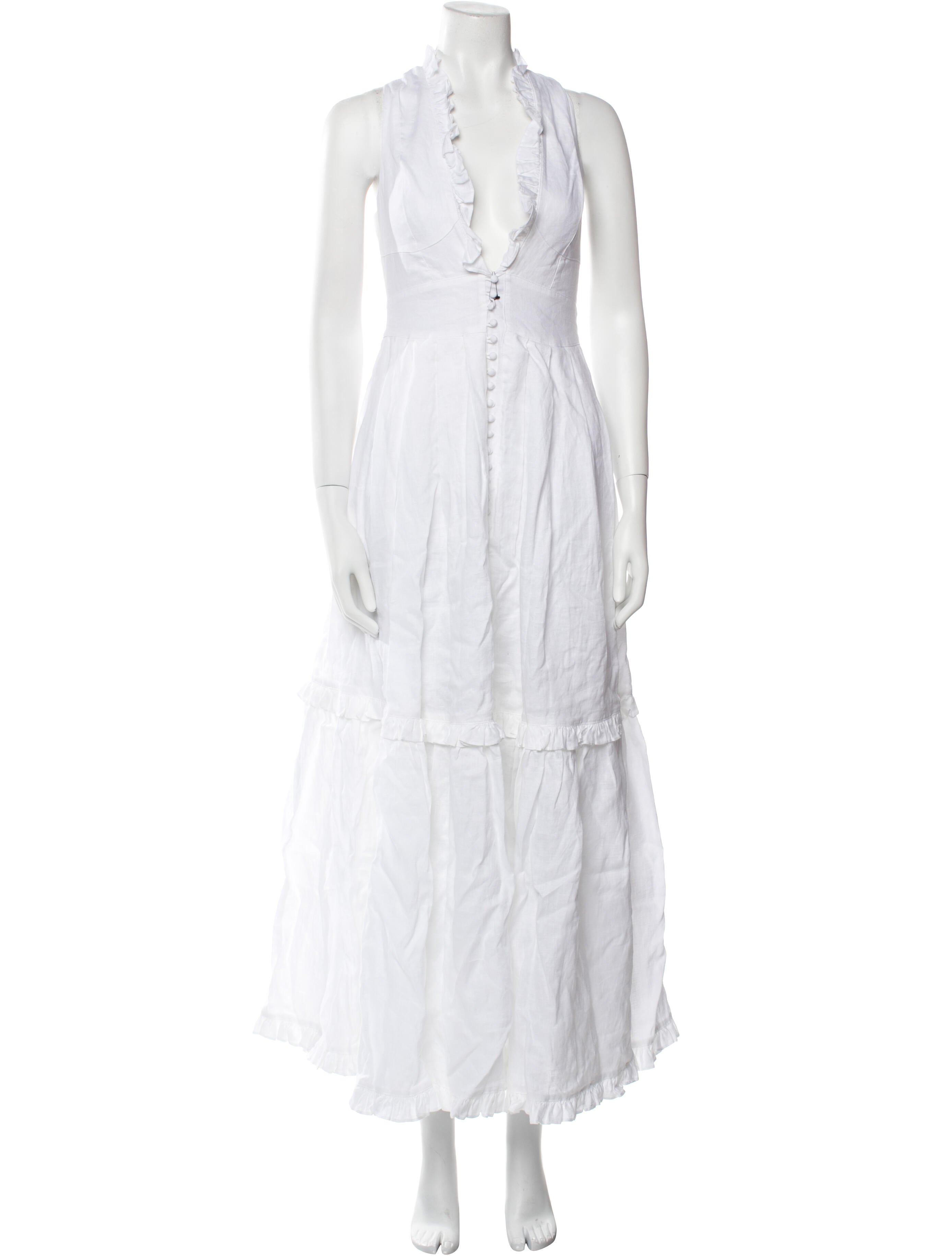 Joslin Linen Long Dress w/ Tags