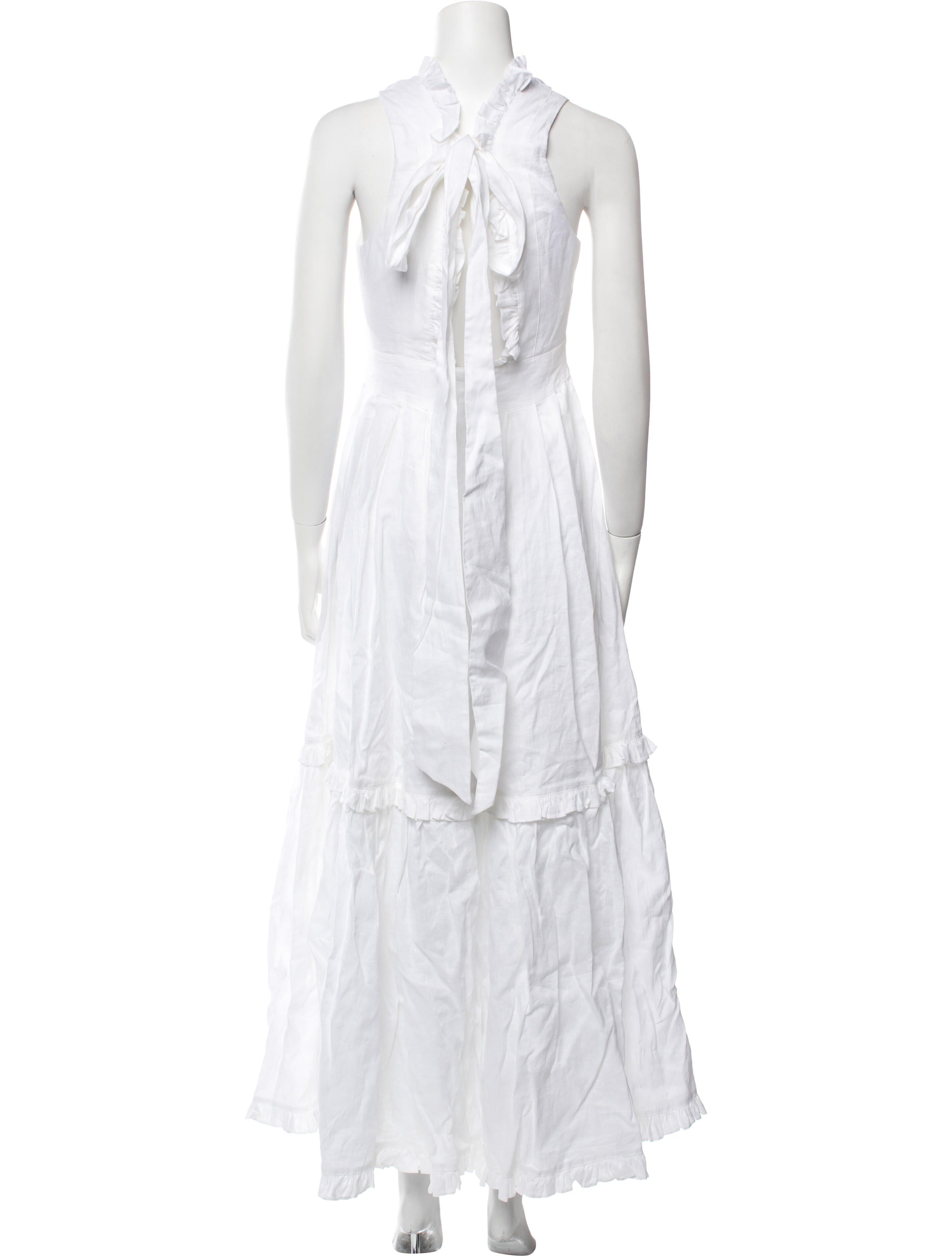 Joslin Linen Long Dress w/ Tags