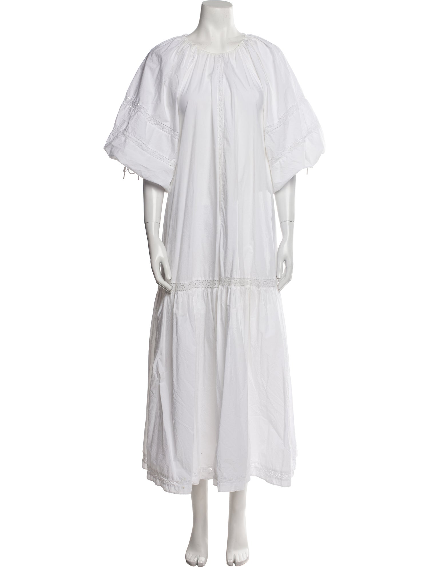 Joslin Crew Neck Long Dress