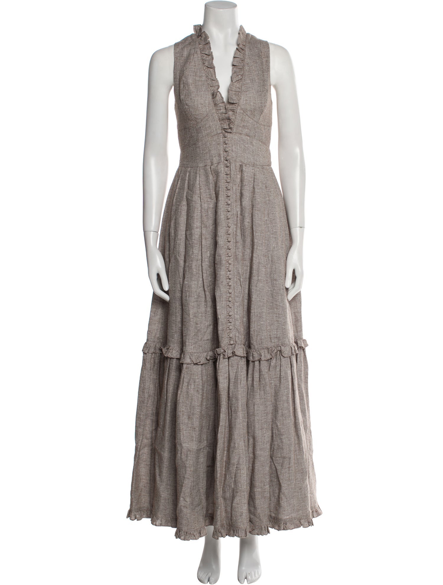 Joslin Linen Long Dress