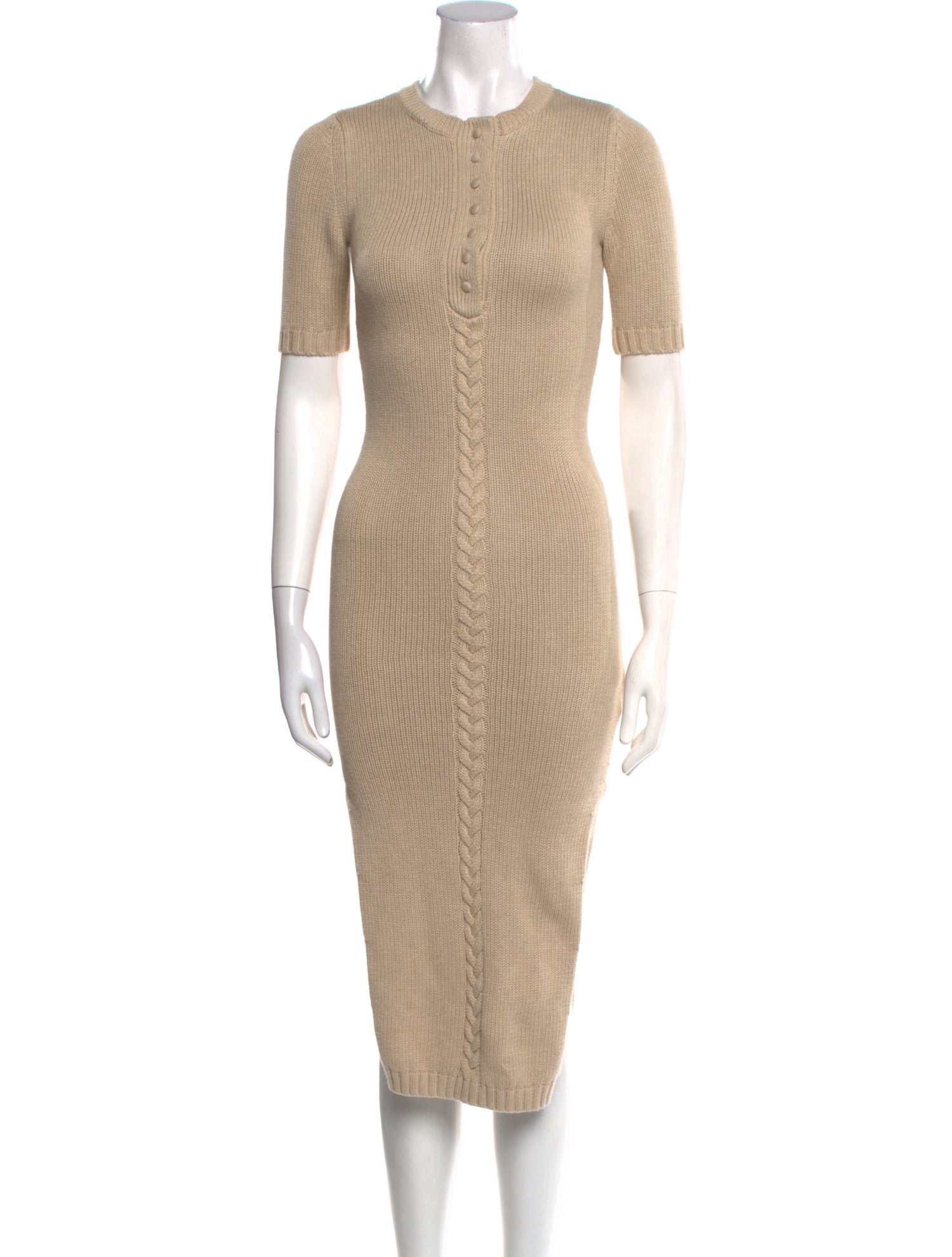 Joslin Crew Neck Midi Length Dress
