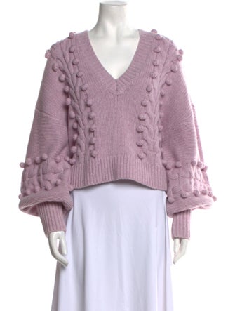 Joslin Merino Wool V-Neck Sweater