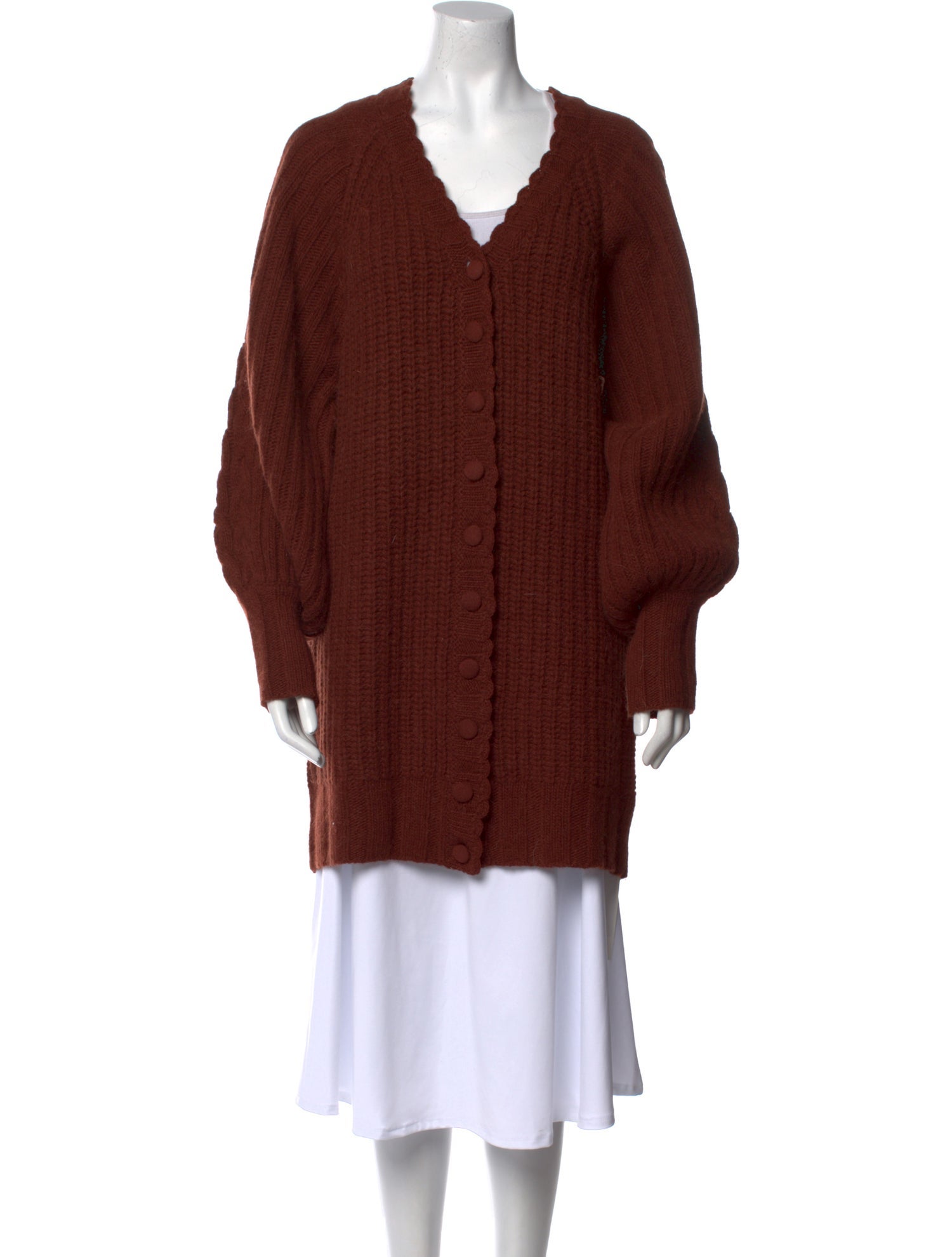 Joslin Merino Wool V-Neck Sweater