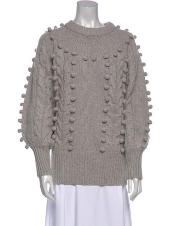 Joslin Merino Wool Crew Neck Sweater