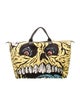 Jeremy Scott x Longchamp Canvas Top Handle Bag