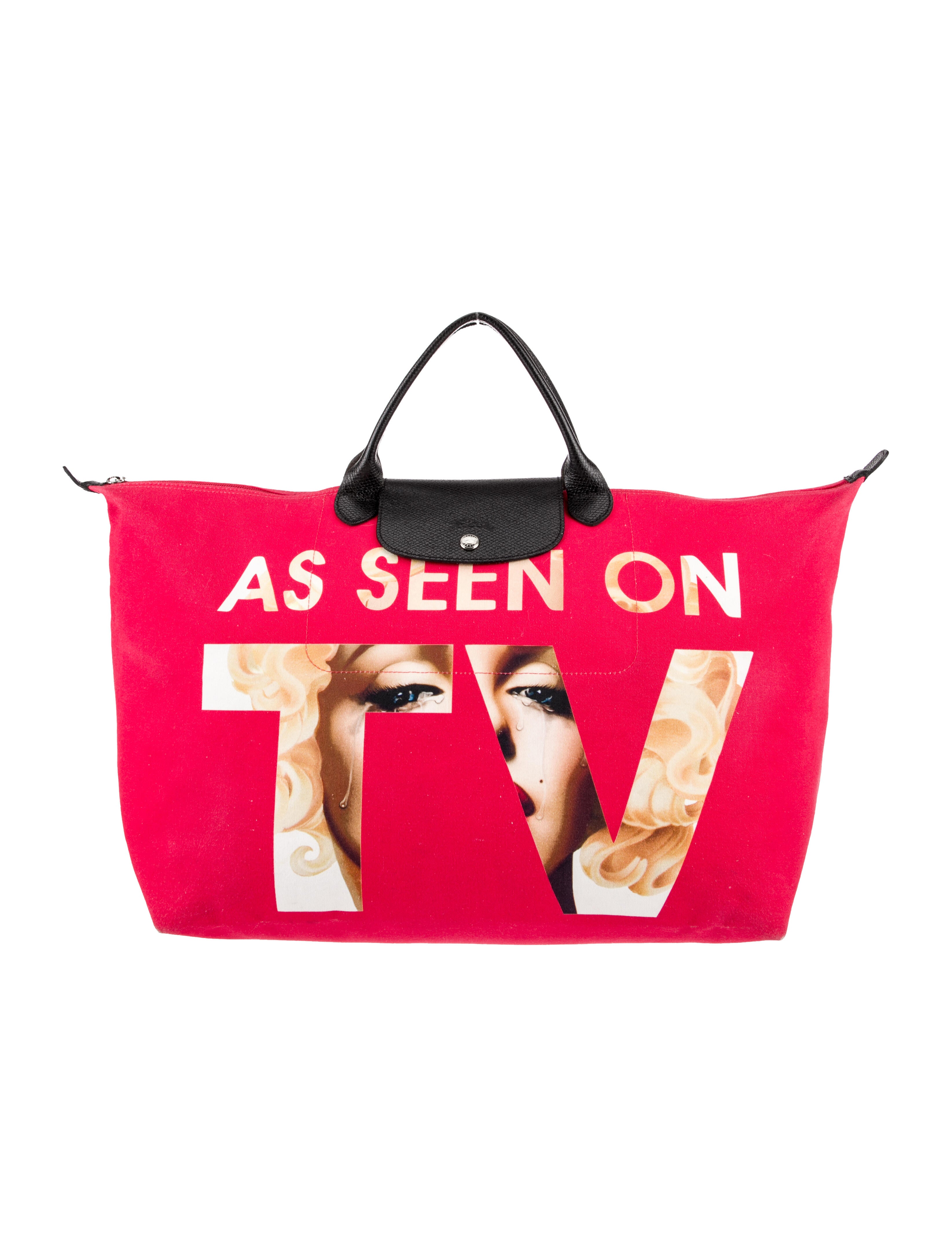 Jeremy Scott x Longchamp Canvas Weekender Bag
