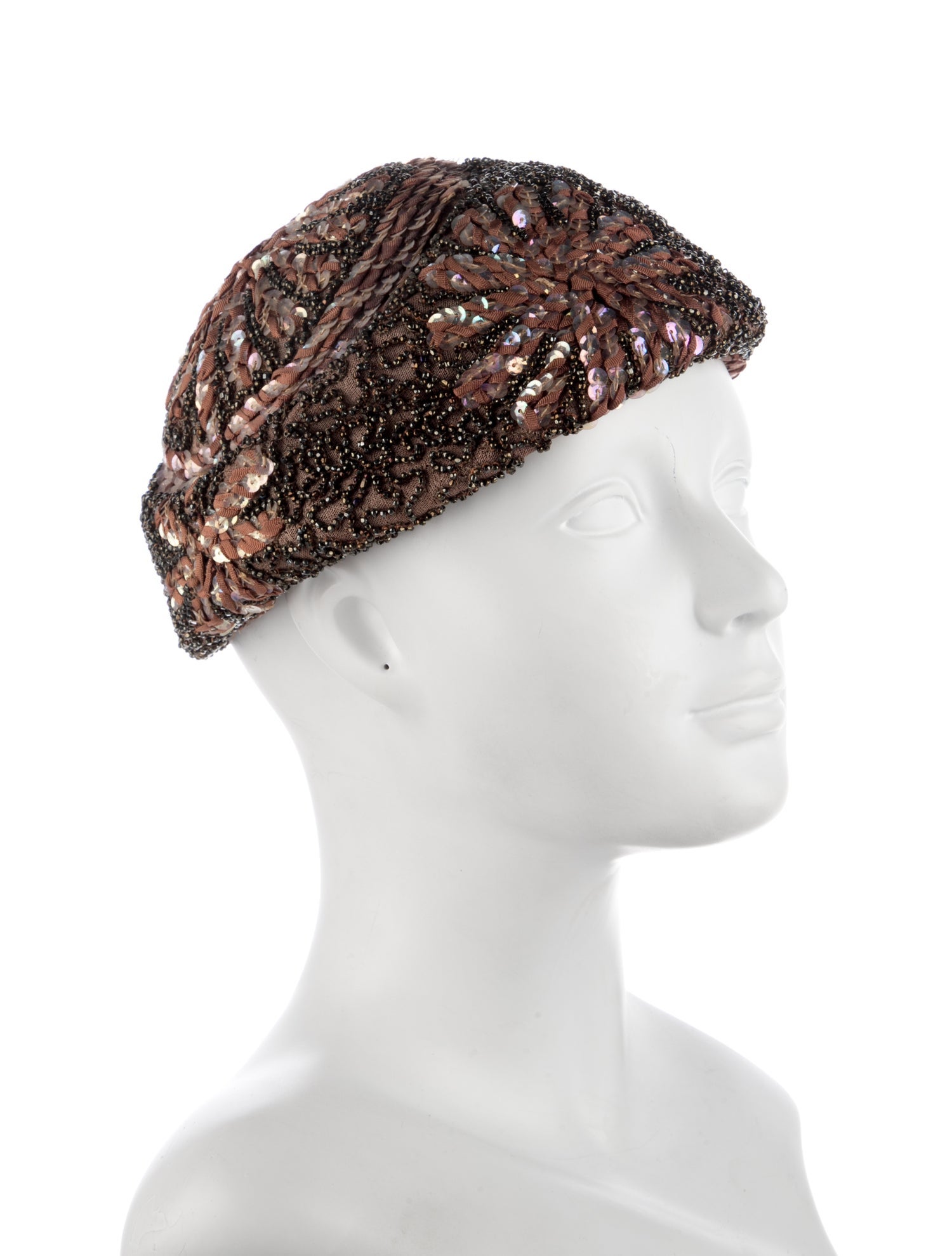 Joseph Magnin Patterned Hat