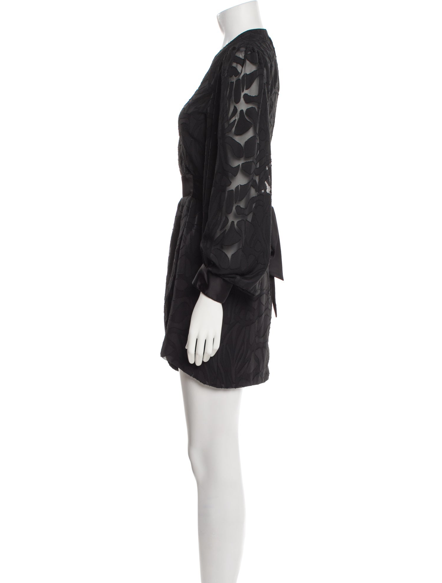 Jonathan Simkhai Night Night V-Neck Mini Dress