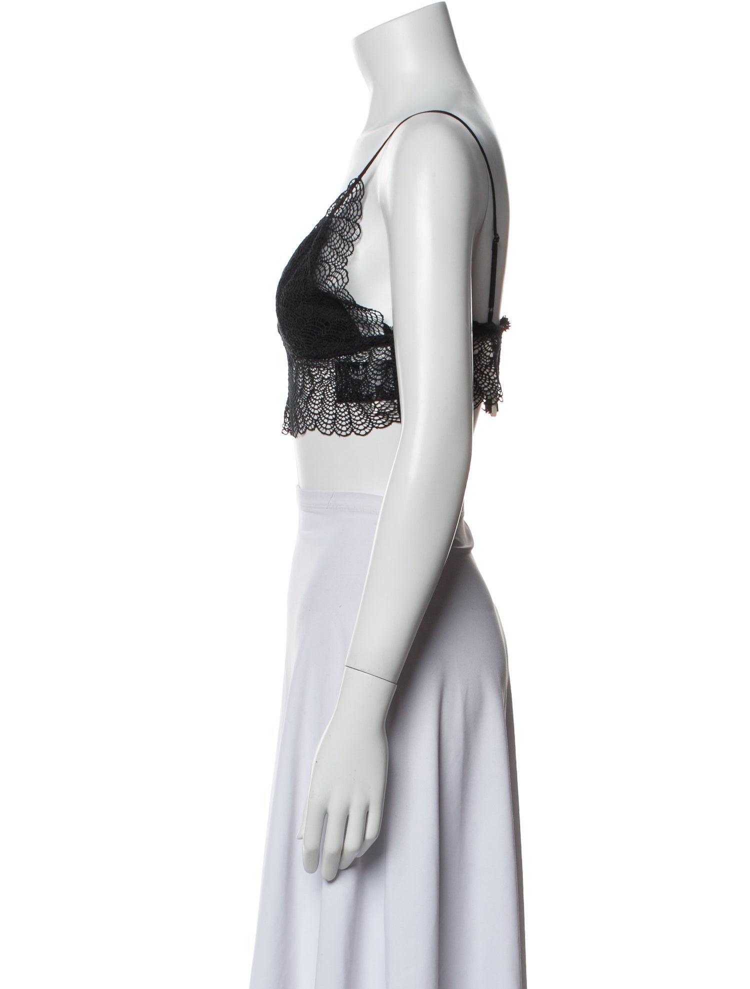 Jonathan Simkhai Night Night Nylon Lasercut Accents Lounge Set