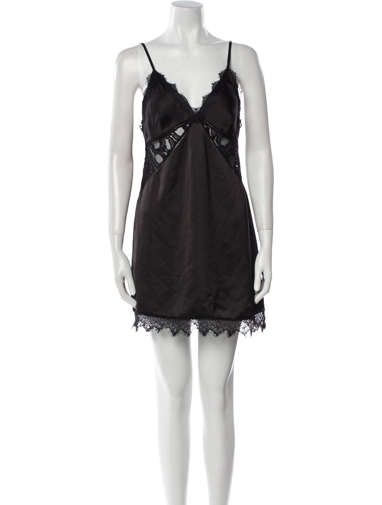 Jonathan Simkhai Night Night V-Neck Mini Dress