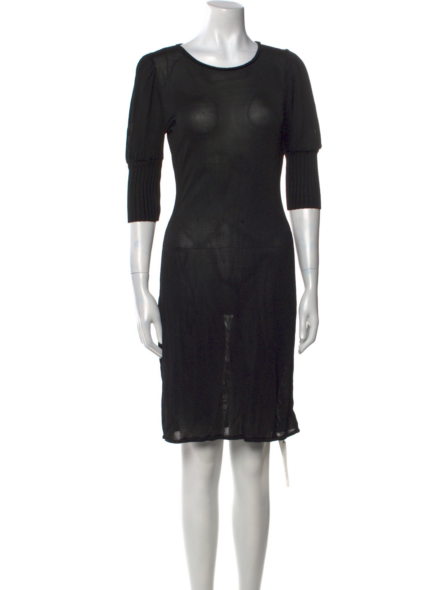 Joseph Tricot Scoop Neck Mini Dress