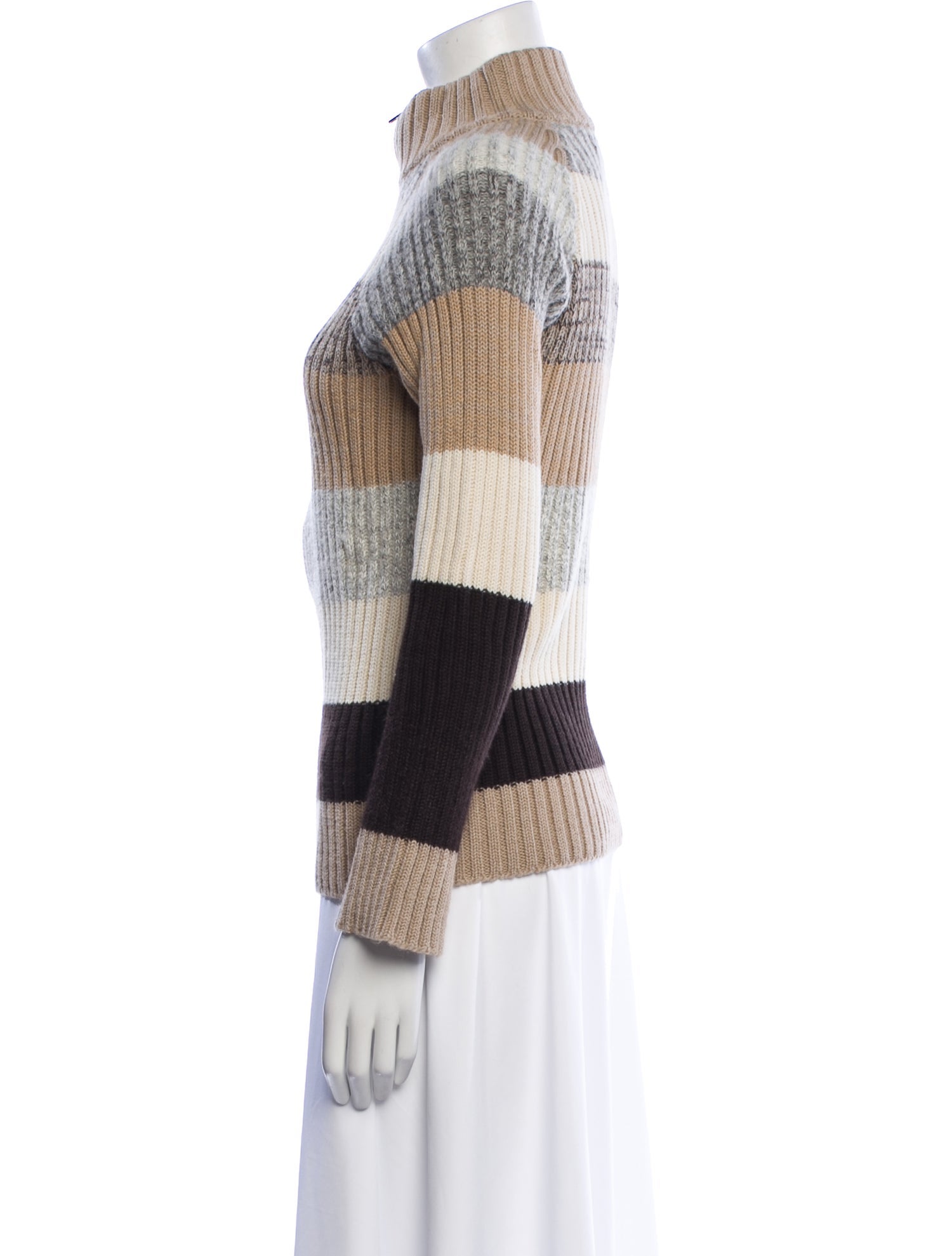 Joseph Tricot Wool Striped Sweater