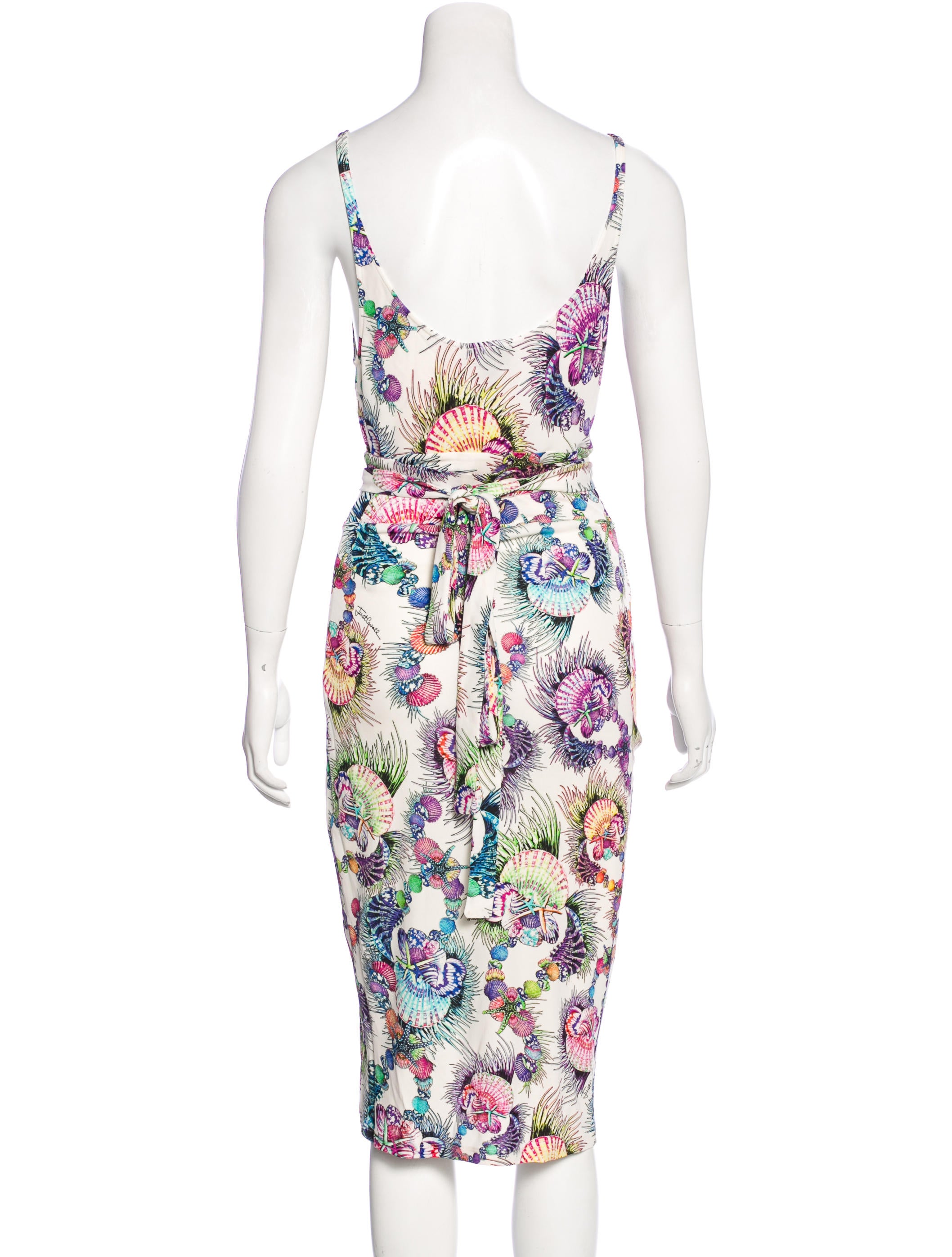 Just Cavalli Sleeveless Sea Shell Print Dress w/ Tags Clothing
