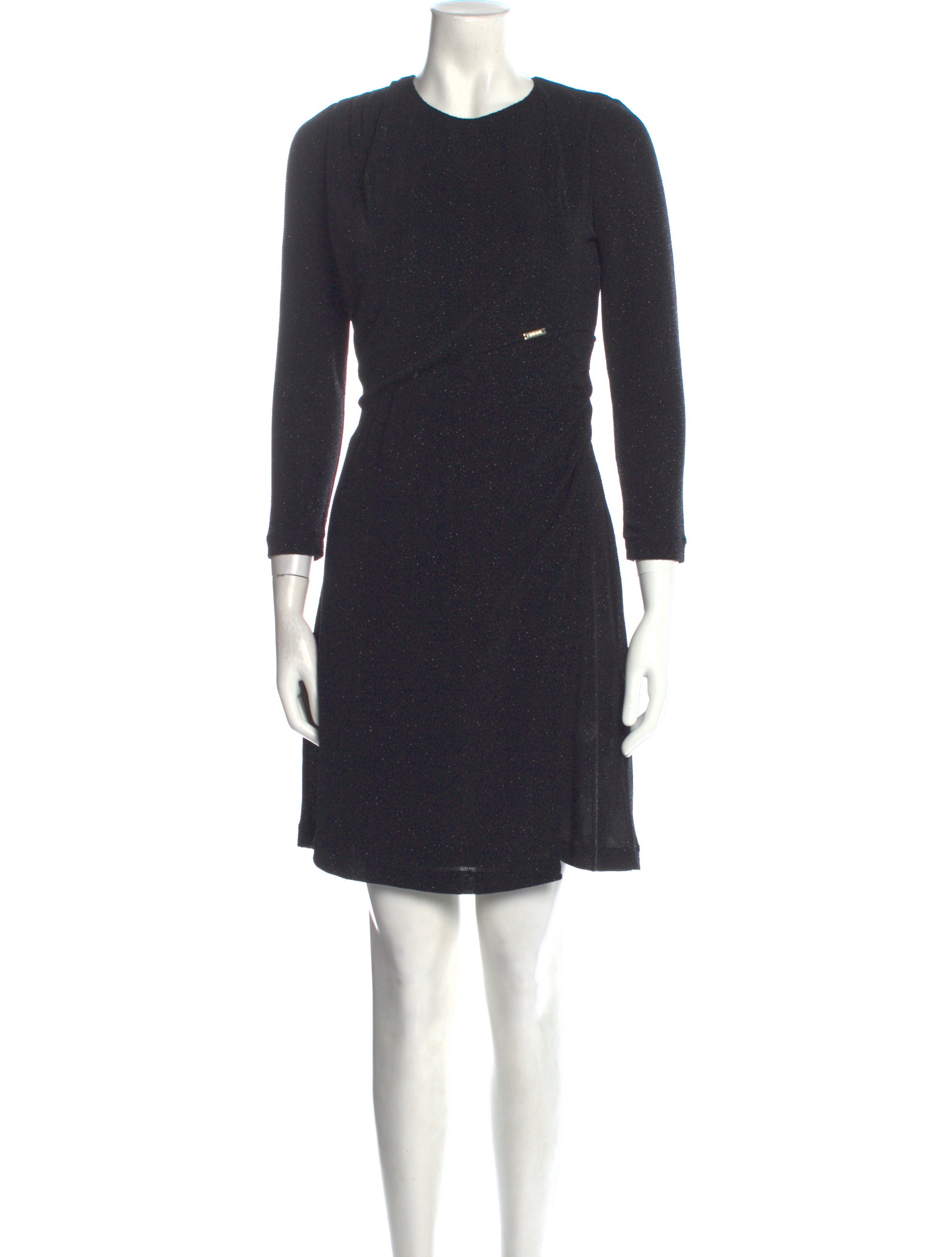 Just Cavalli Crew Neck Mini Dress