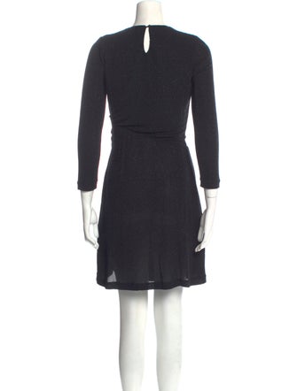 Just Cavalli Crew Neck Mini Dress