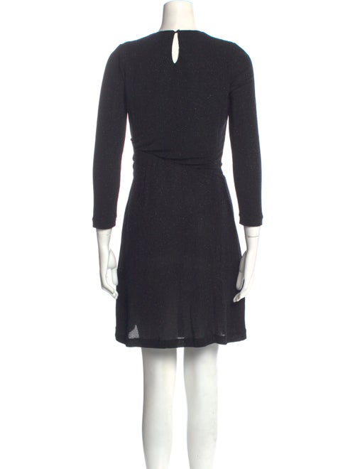 Just Cavalli Crew Neck Mini Dress