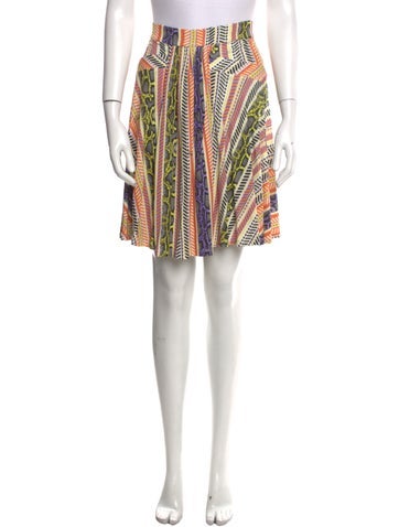 Just Cavalli Skirts Printed Knee-Length Skirt Us6, It42 | M