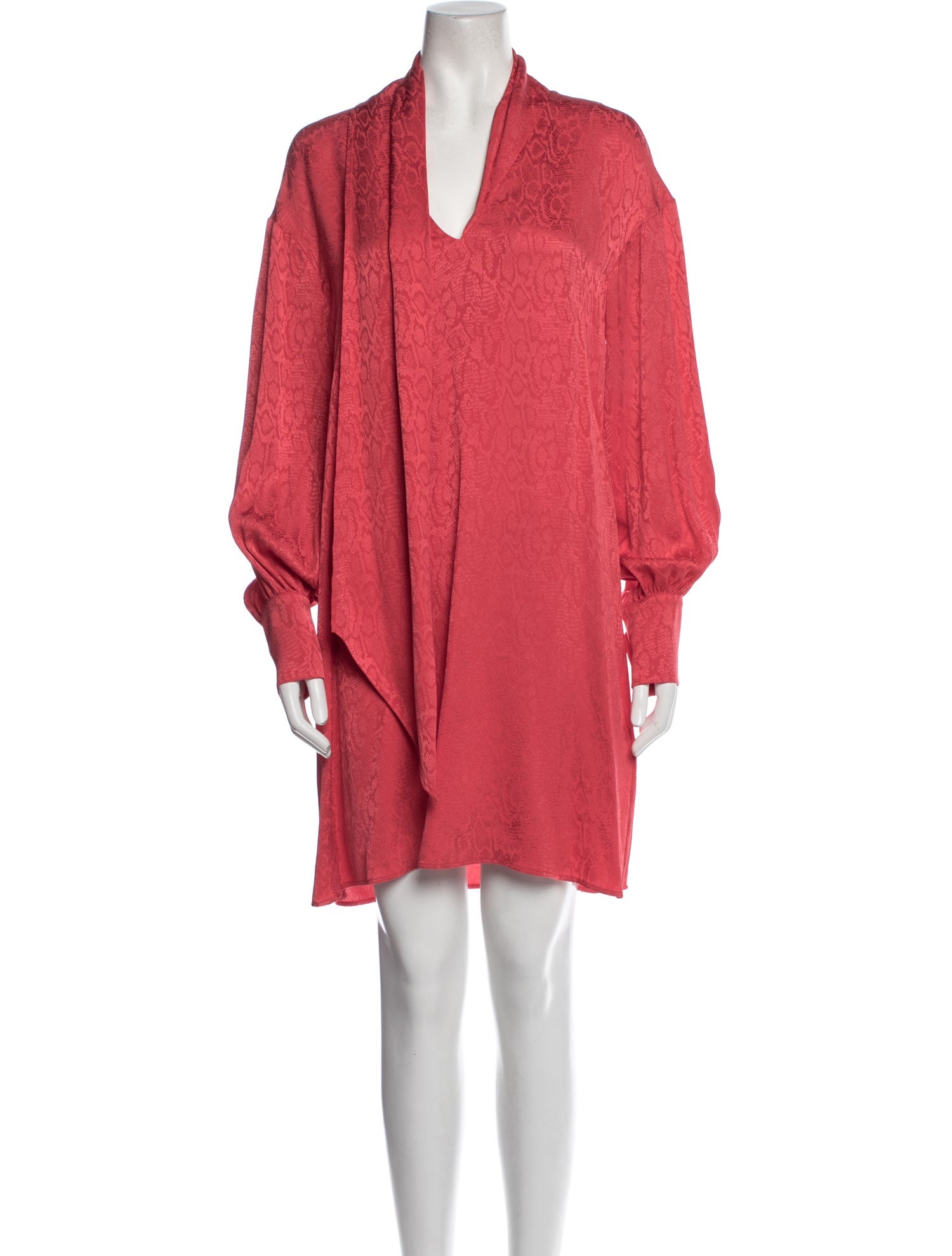 Just Cavalli V-Neck Knee-Length Dress w/ Tags