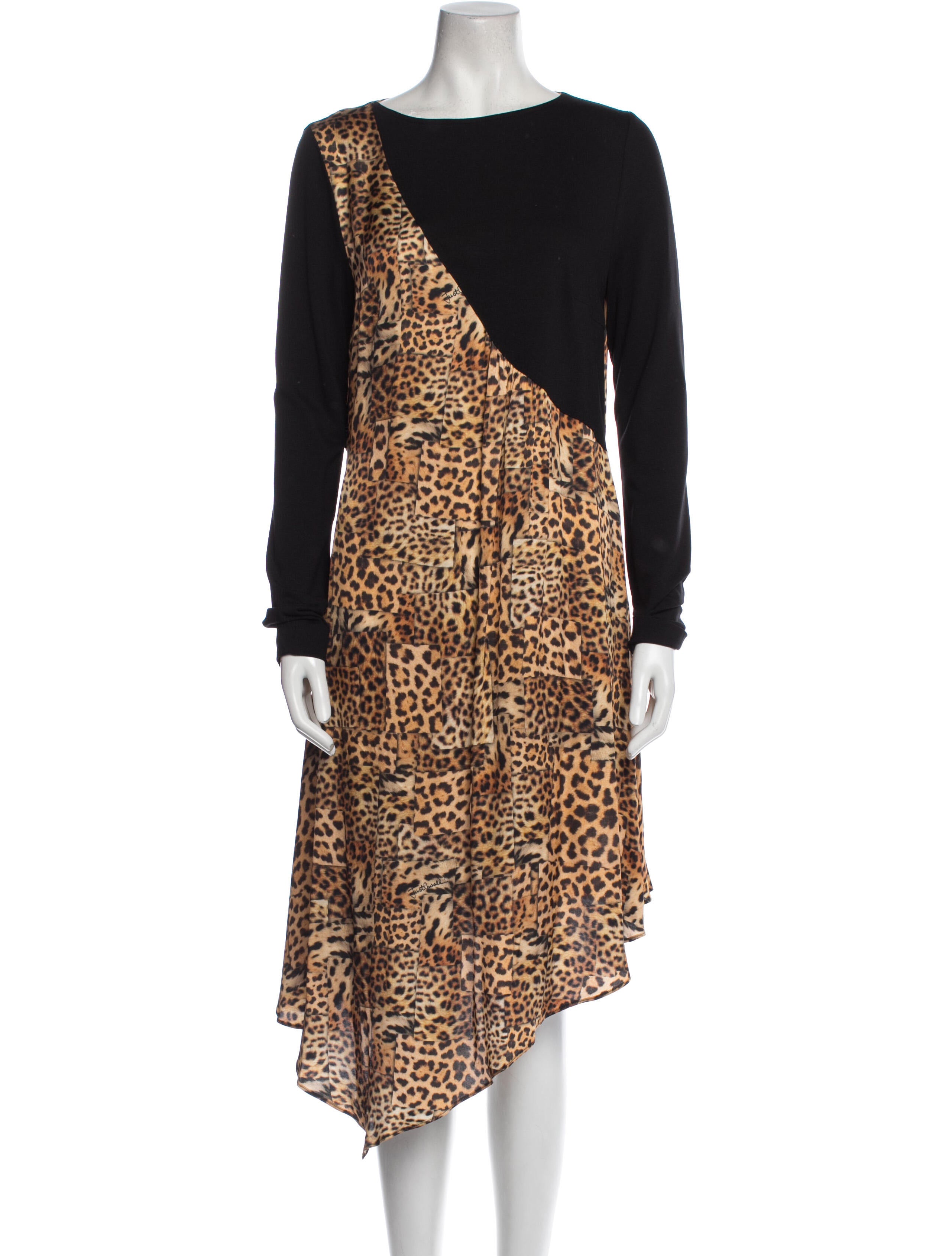 Just Cavalli Animal Print Long Dress w/ Tags