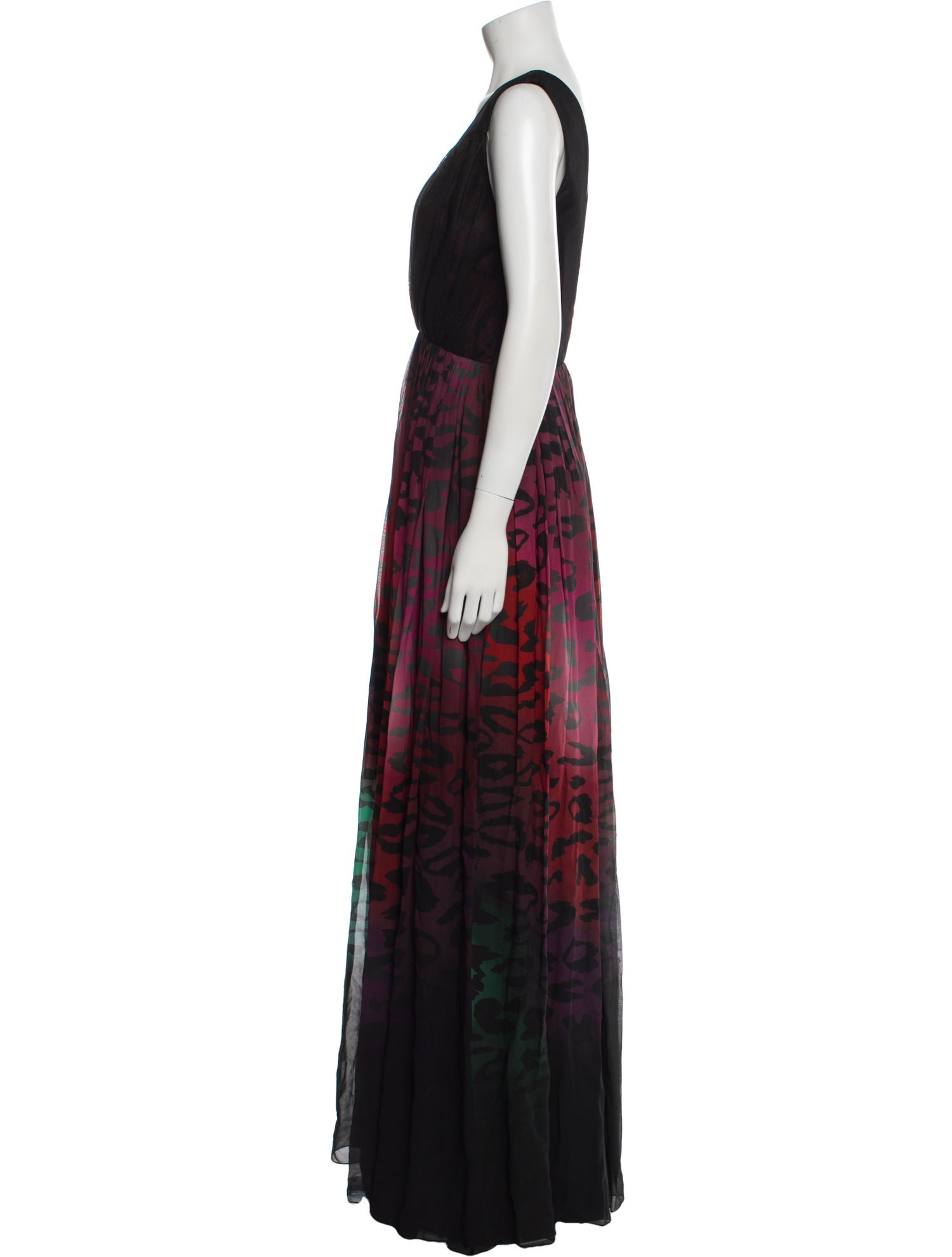 Just Cavalli Printed Long Dress w/ Tags