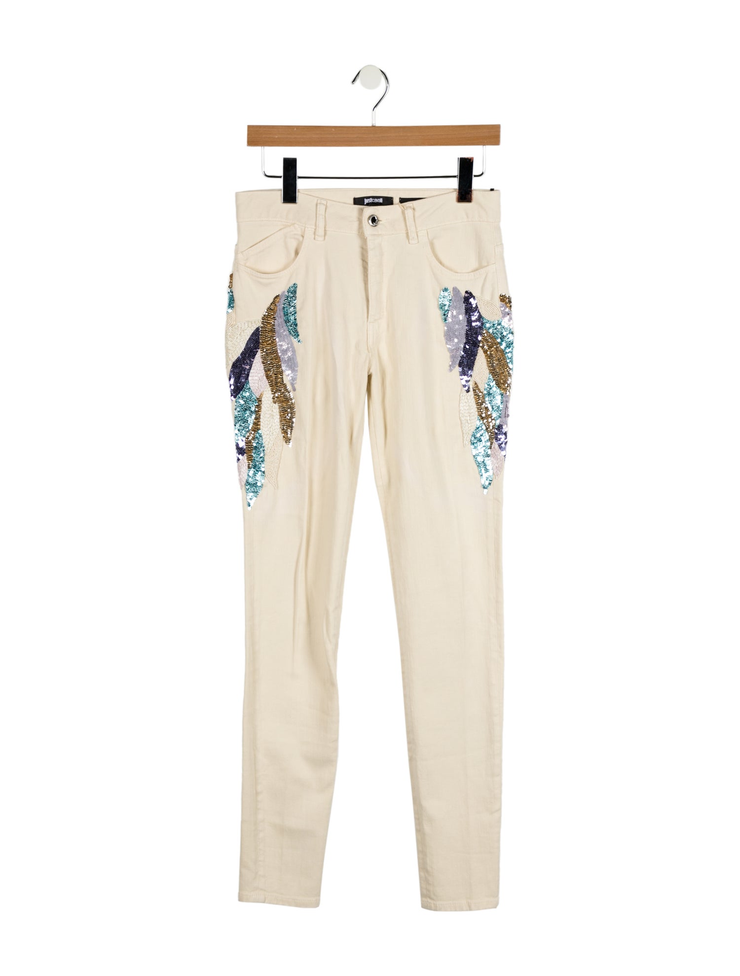Just Cavalli Mid-Rise Skinny Leg Jeans w/ Tags