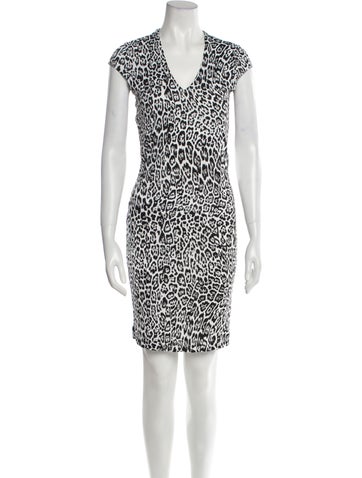 Just Cavalli Dresses Animal Print Mini Dress Us6, It42 | M