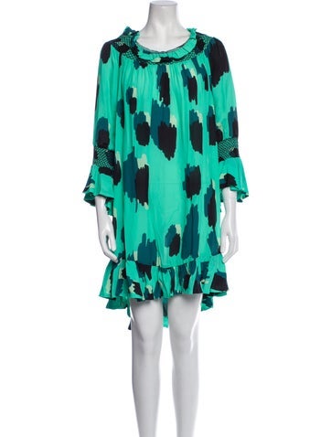 Just Cavalli Dresses Printed Mini Dress Us10, It46 | L