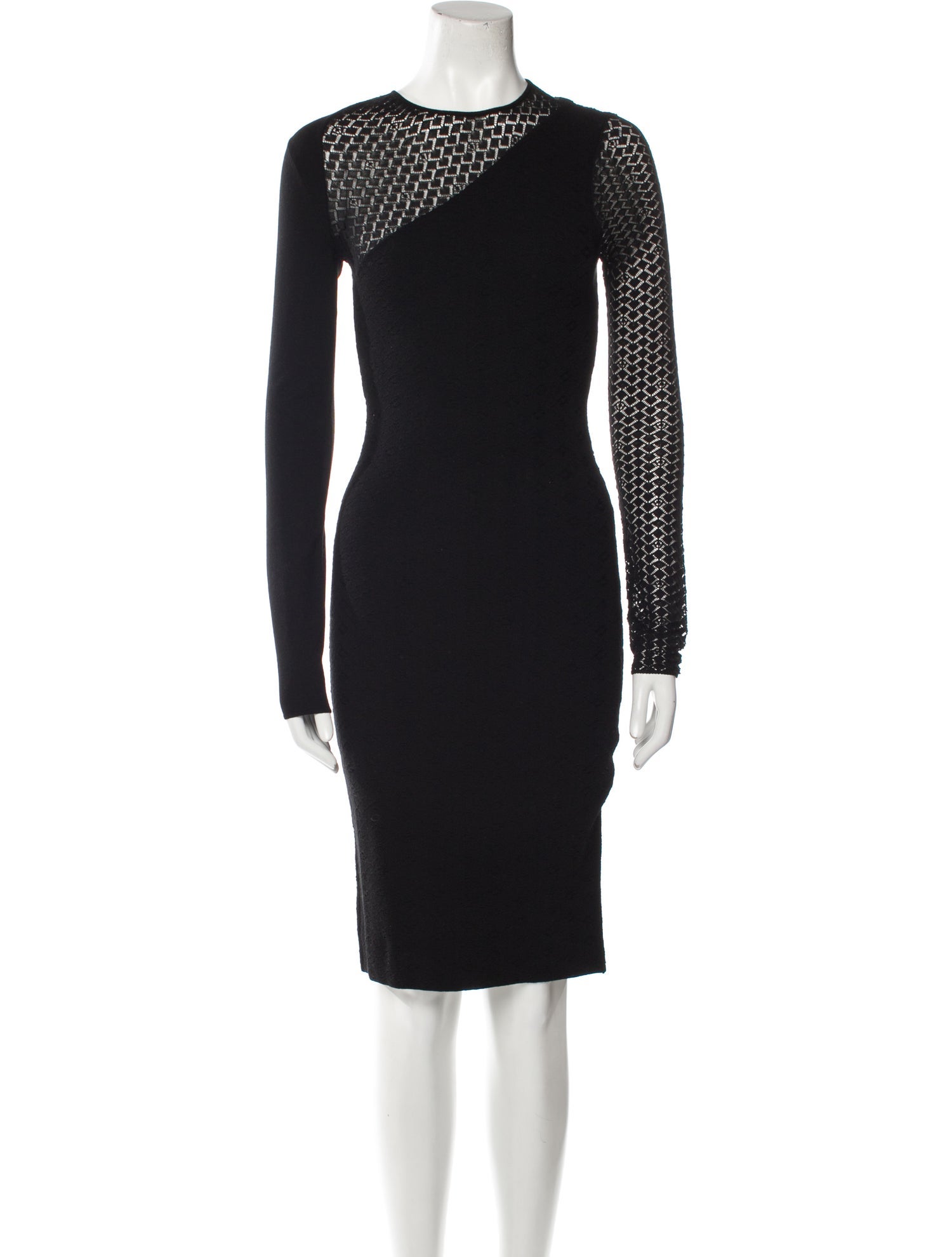 Just Cavalli Crew Neck Knee-Length Dress w/ Tags