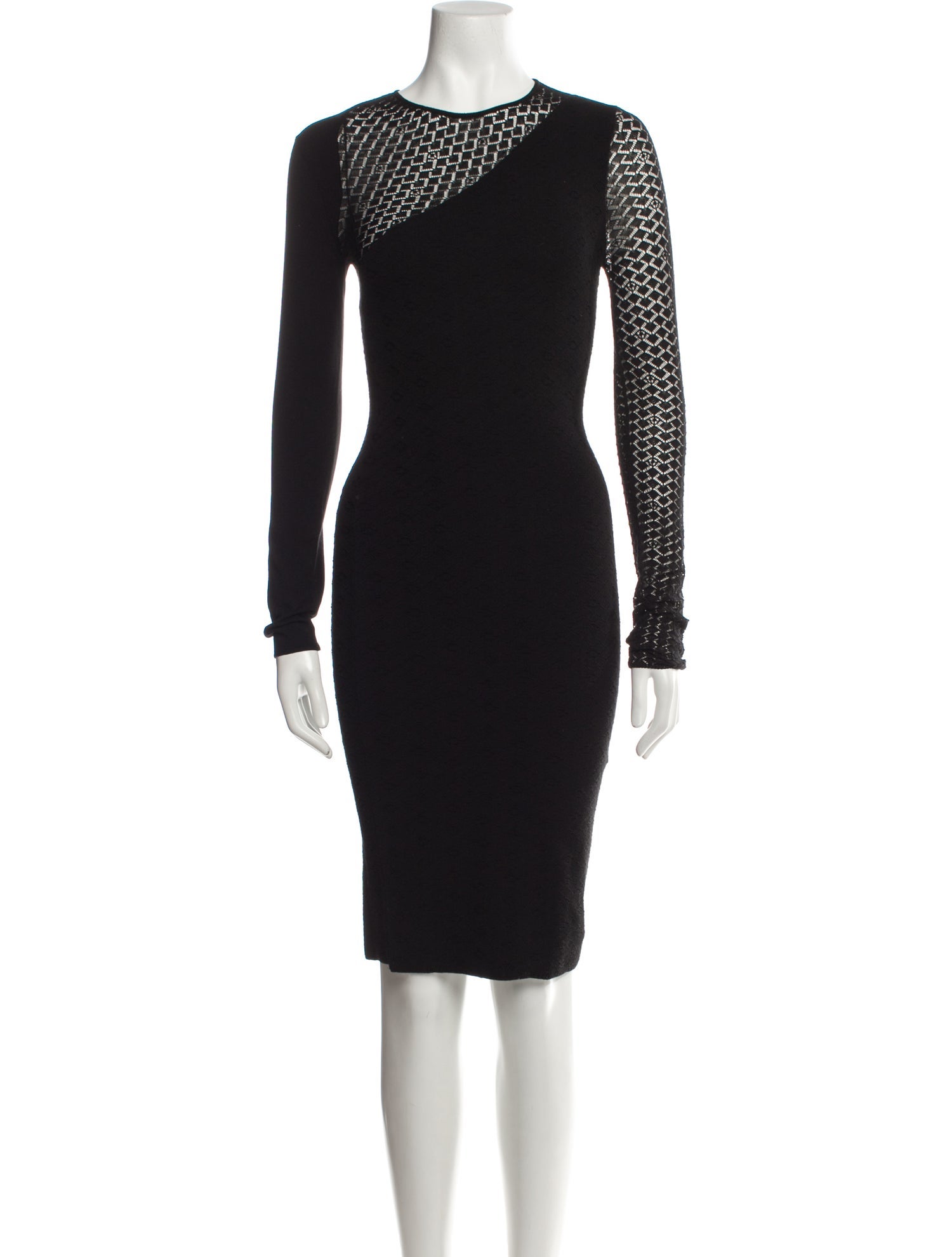 Just Cavalli Crew Neck Knee-Length Dress w/ Tags