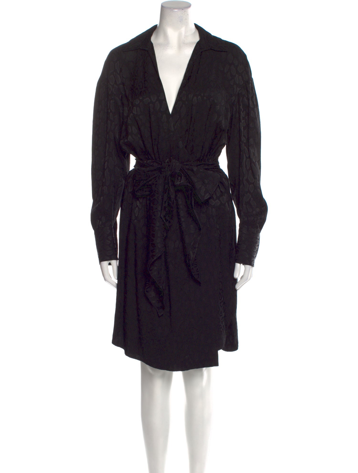 Just Cavalli V-Neck Knee-Length Dress