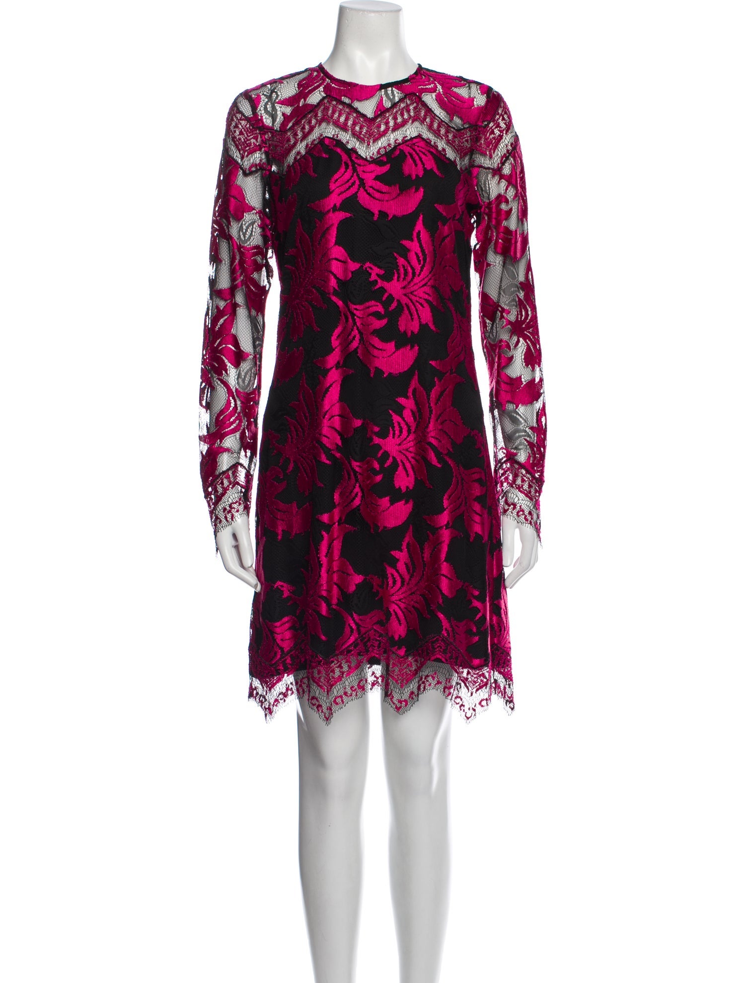 Just Cavalli Lace Pattern Knee-Length Dress w/ Tags