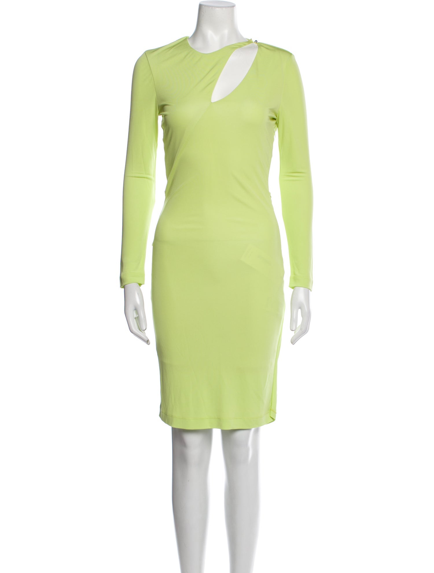 Just Cavalli Bateau Neckline Knee-Length Dress w/ Tags