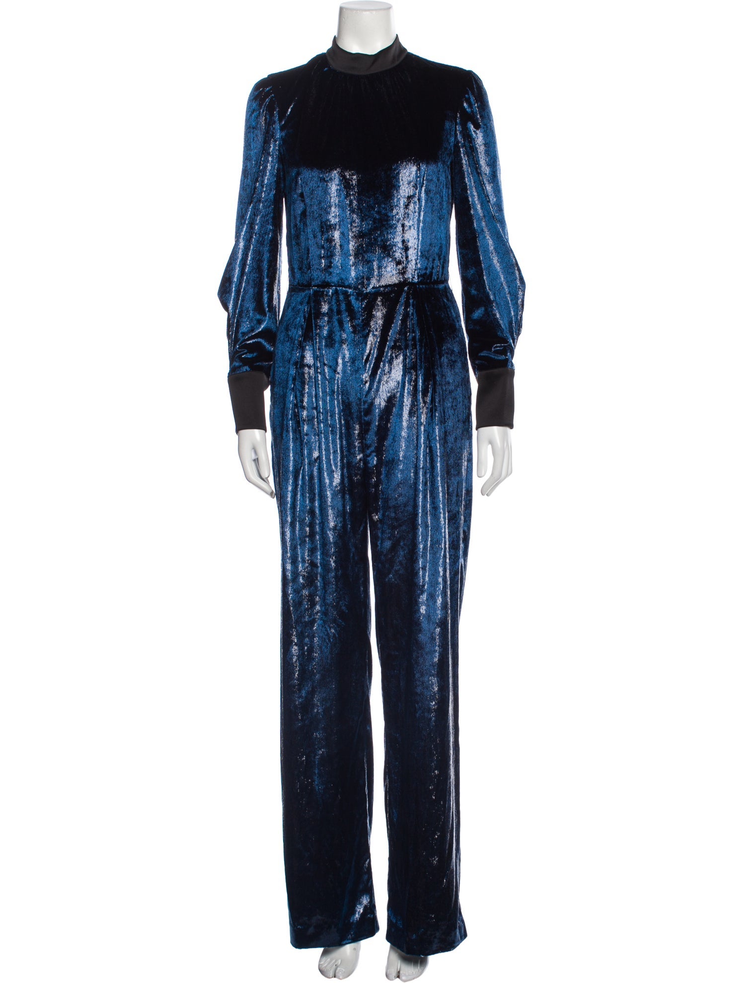Just Cavalli Printed Mock Neck Jumpsuit w/ Tags