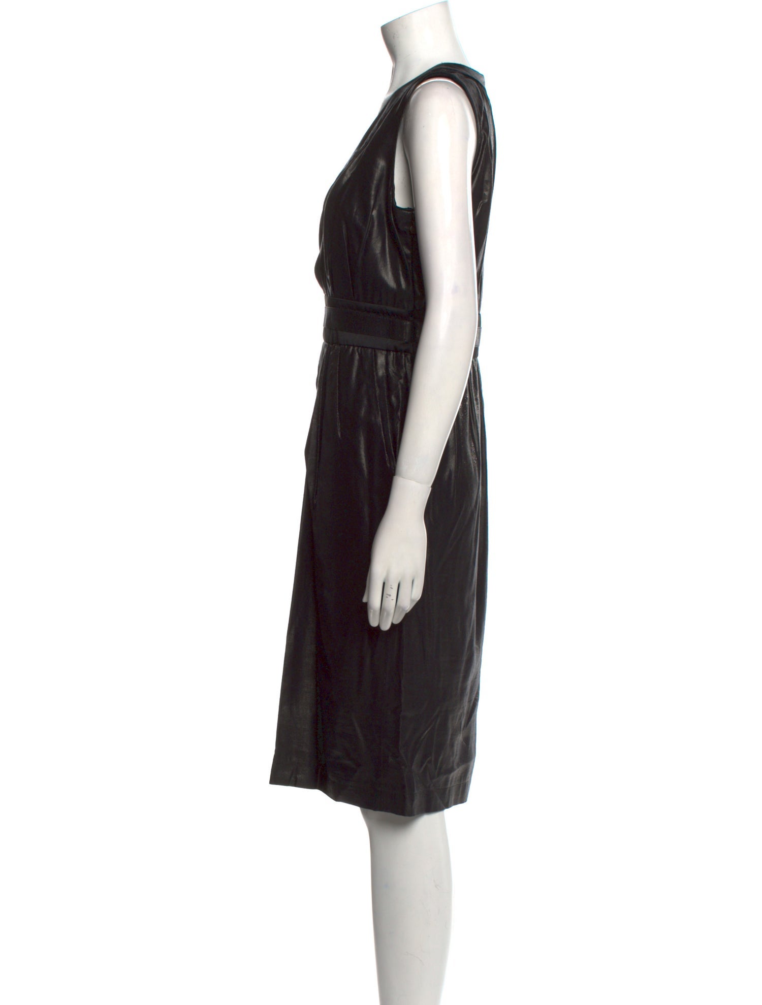 Just Cavalli V-Neck Knee-Length Dress